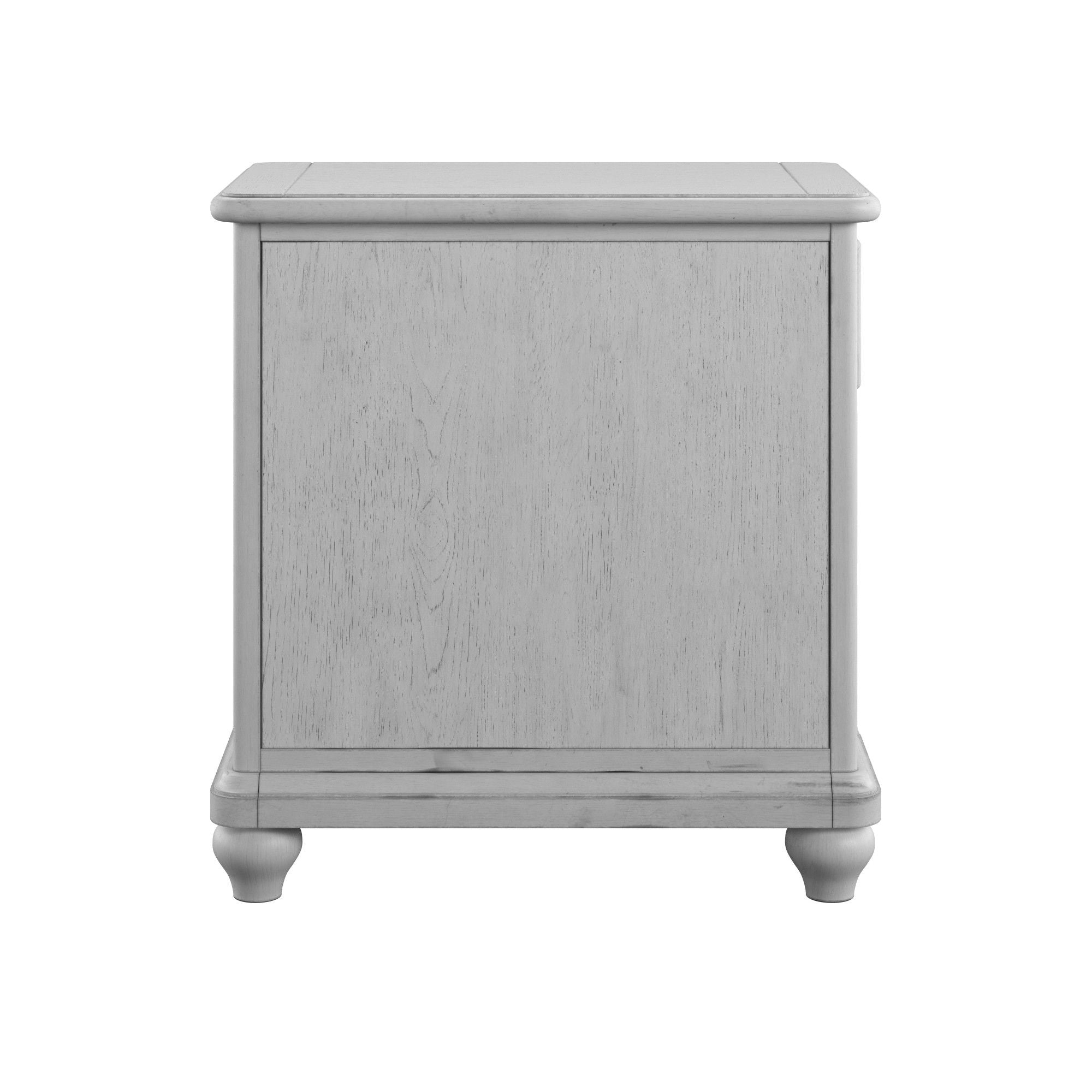 Mariano - Chairside Table - Gray - Best Buy Furniture
