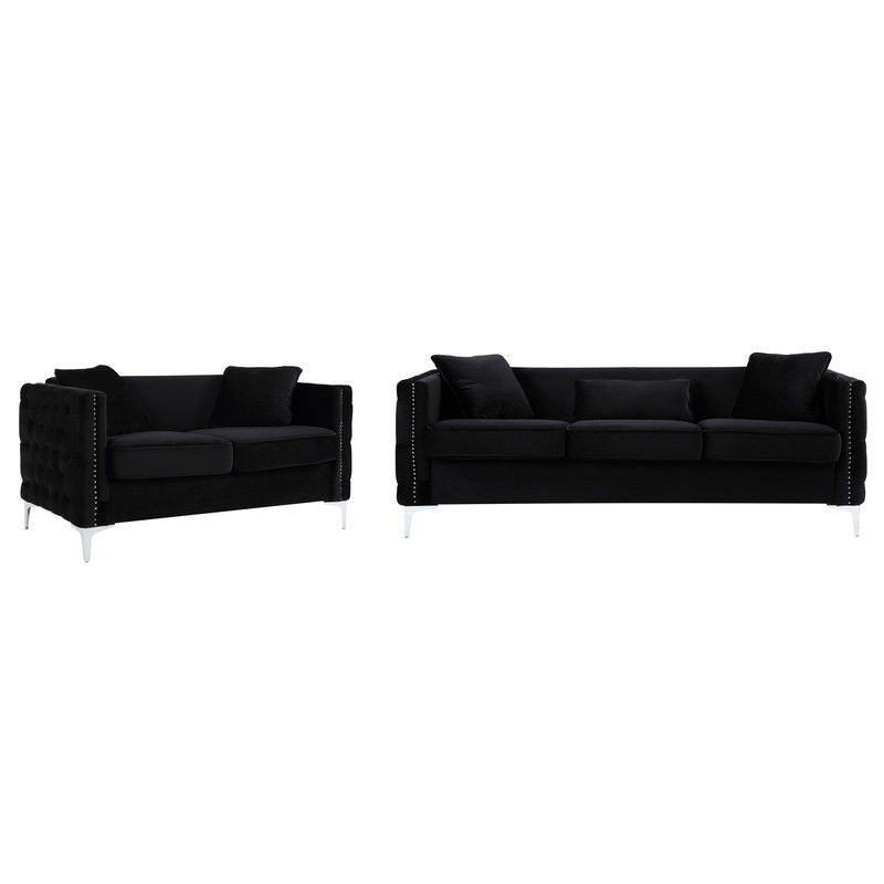 Bayberry - Glam Living Room Set - Best Buy Furniture