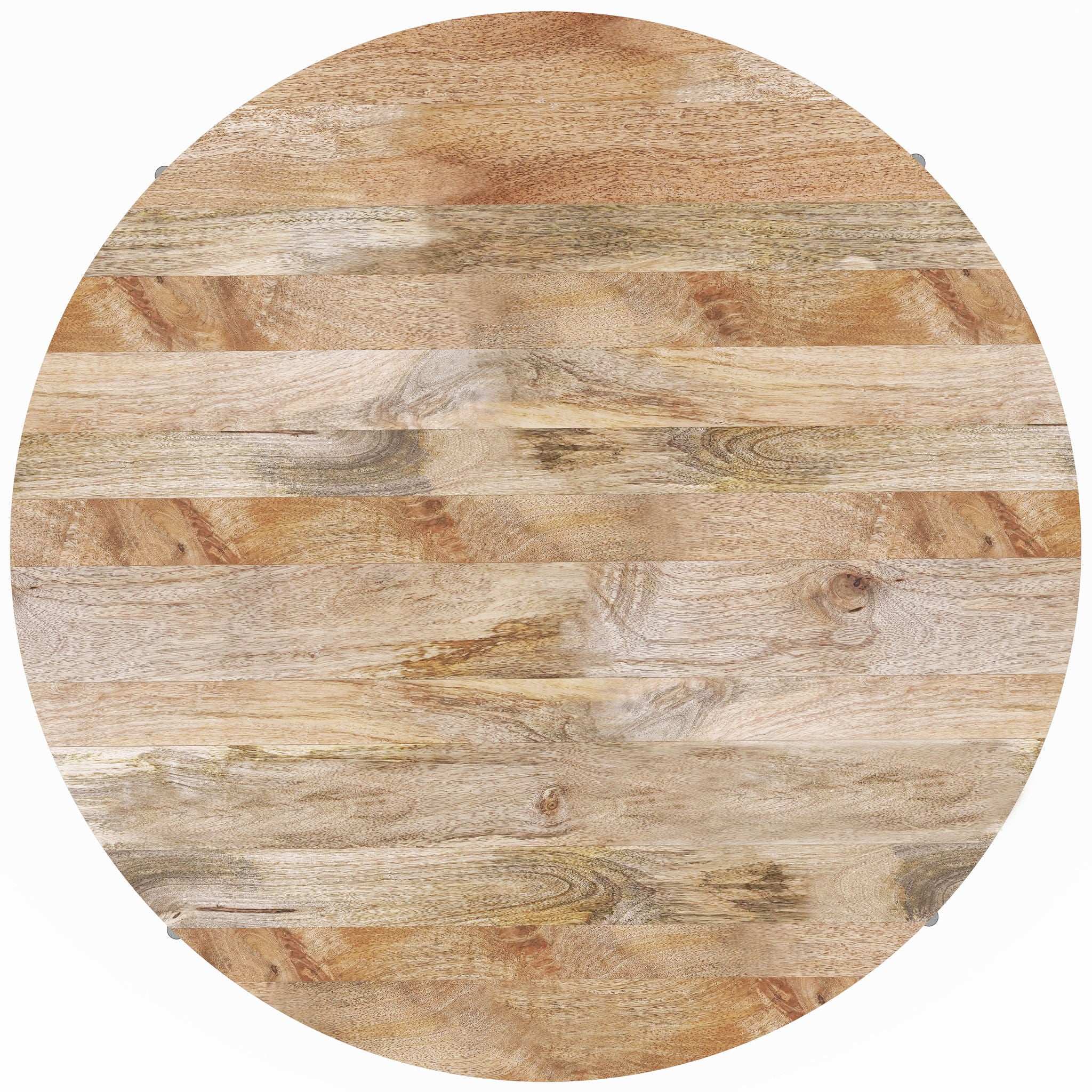 Rayburn - Drum Coffee Table - Natural - Best Buy Furniture