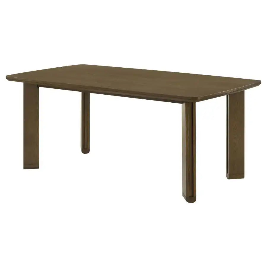 Ottowa - Rectangular Wood Dining Table - Brown - Best Buy Furniture