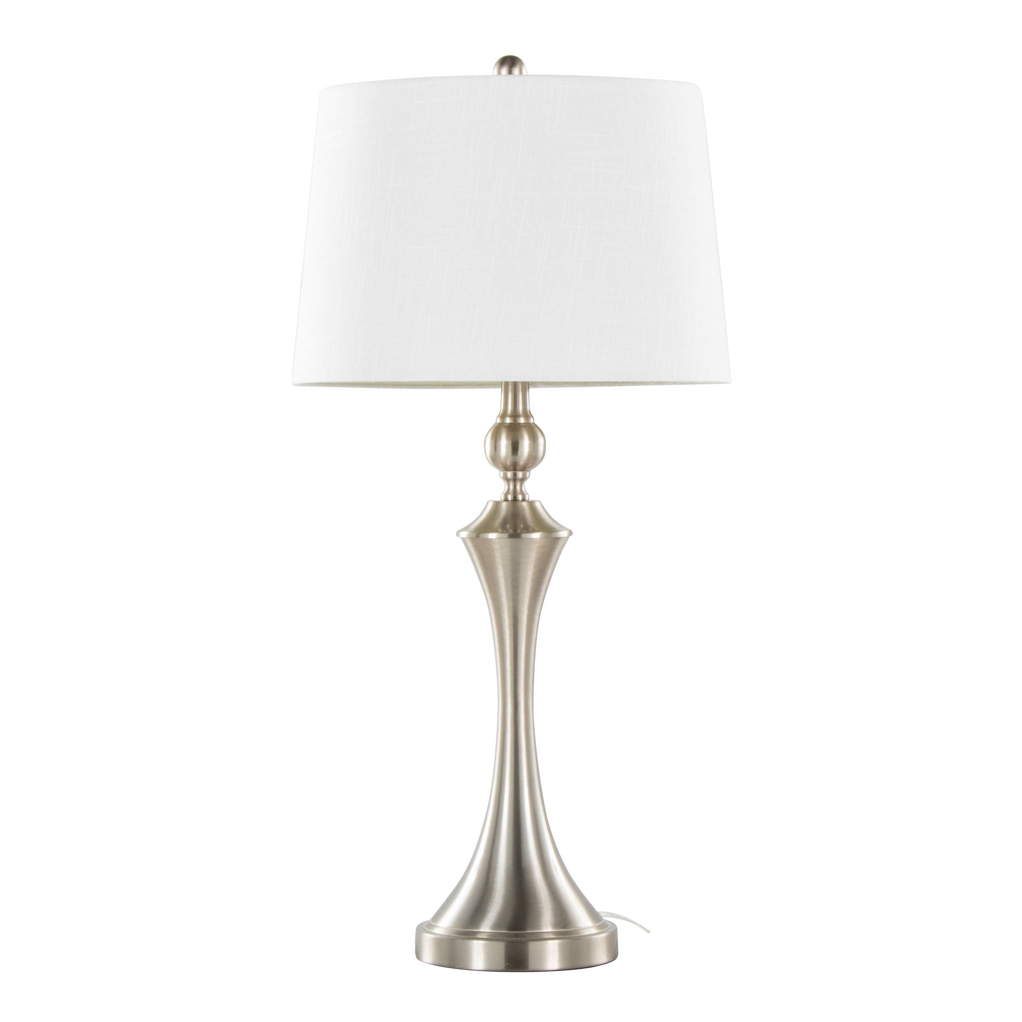 Flint - Contemporary Table Lamp Built In USB Port (Set of 2) - Best Buy Furniture
