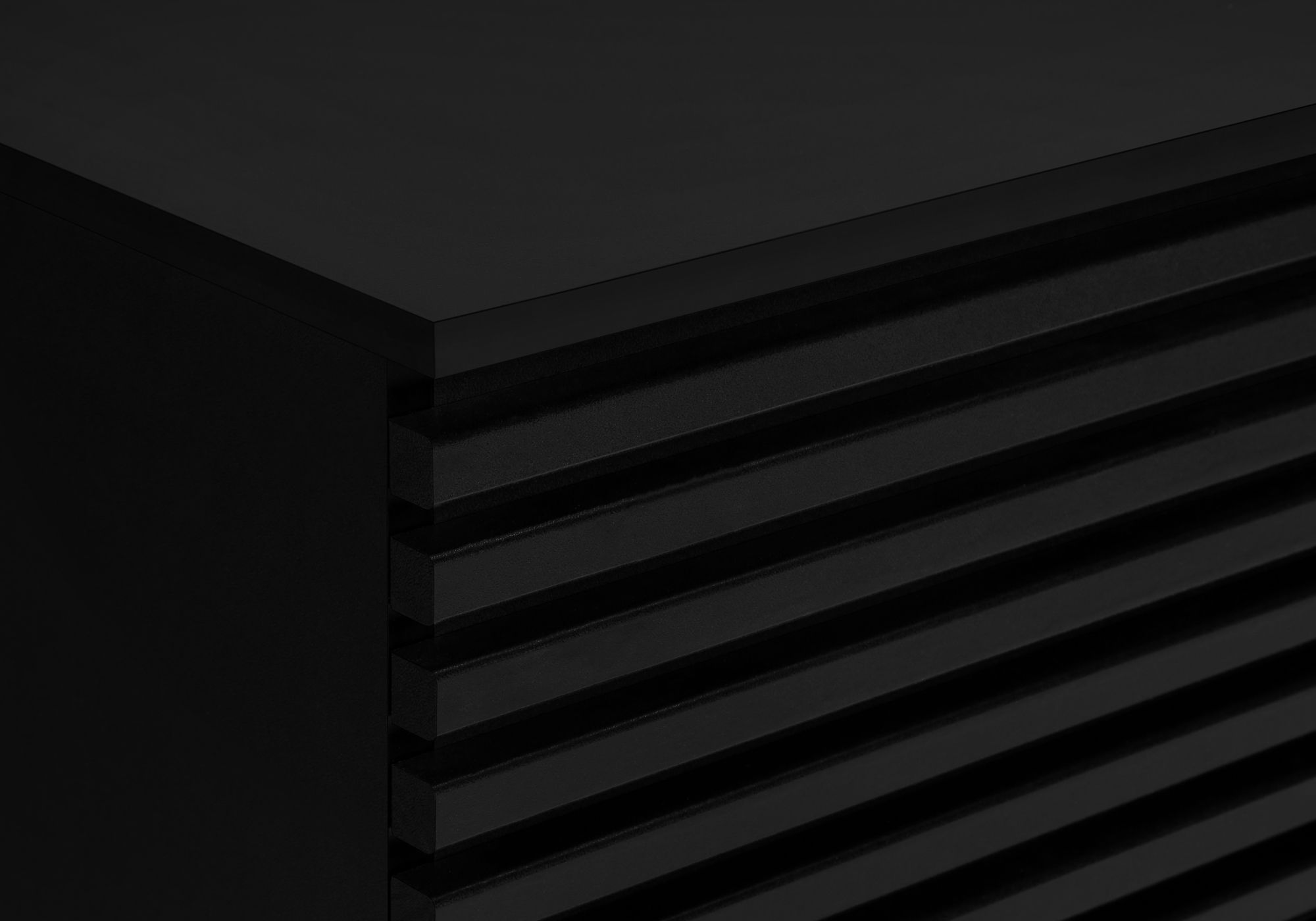 TV Stand, Media Entertainment Center, Storage Cabinet, Console, Storage Shelves, Bedroom, Living Room, Contemporary, Modern - Black - Best Buy Furniture