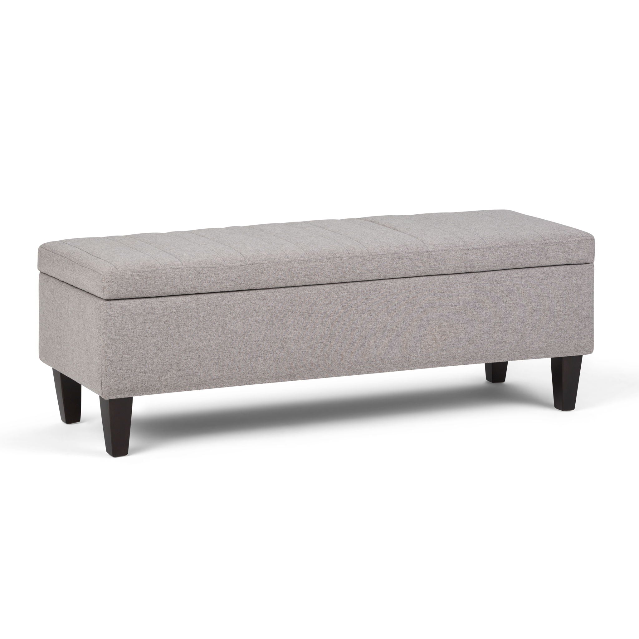 Monroe - Upholstered Storage Ottoman - Best Buy Furniture
