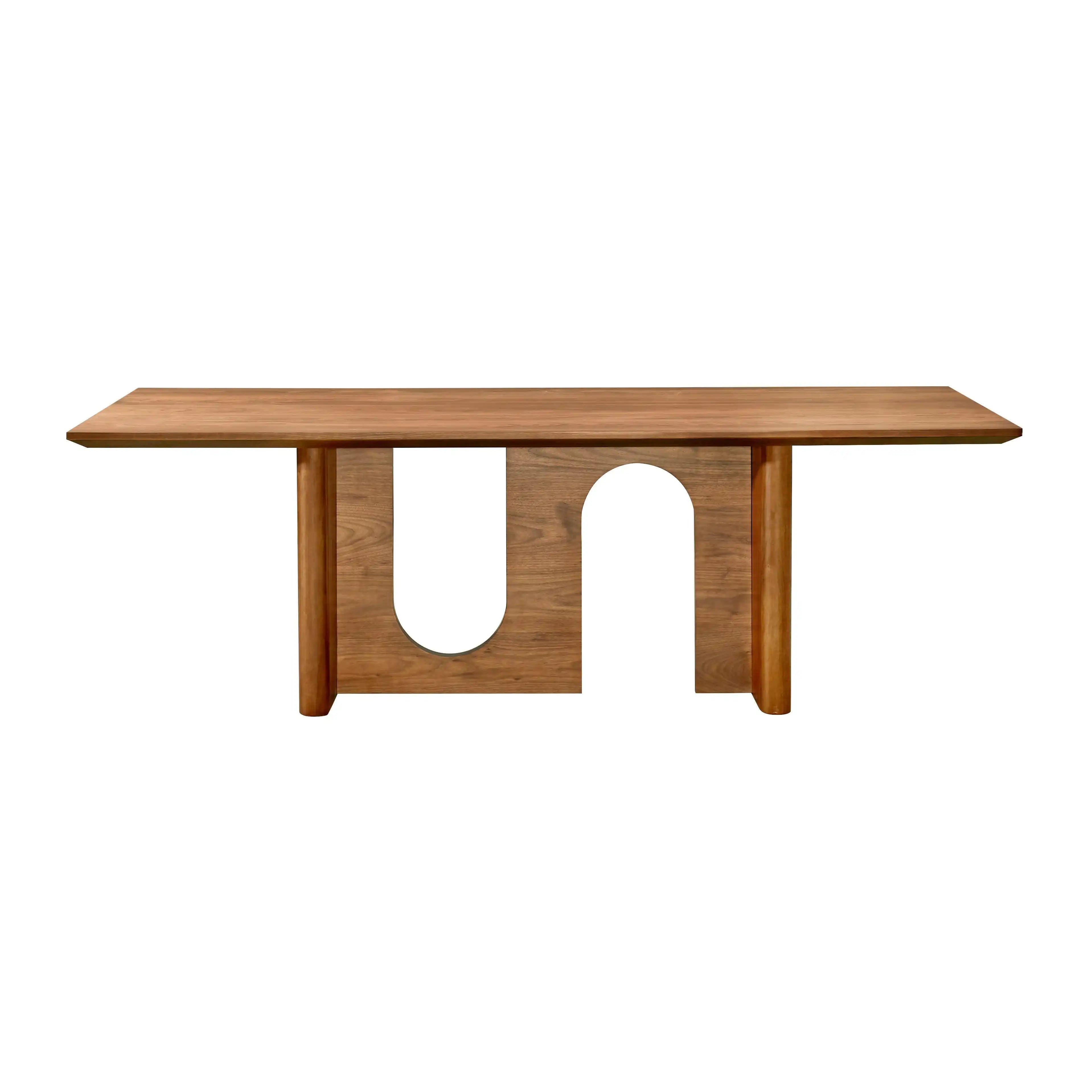 Satra - Rectangular Dining Table - Walnut - Best Buy Furniture