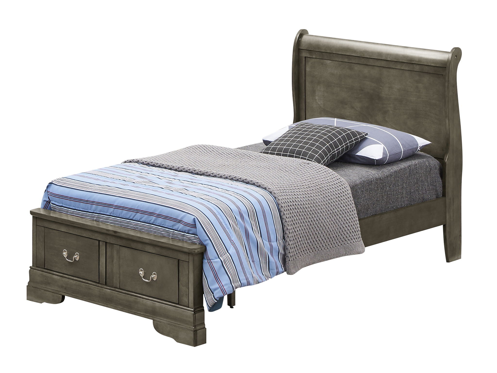 Louis Phillipe - Storage Bed - Best Buy Furniture