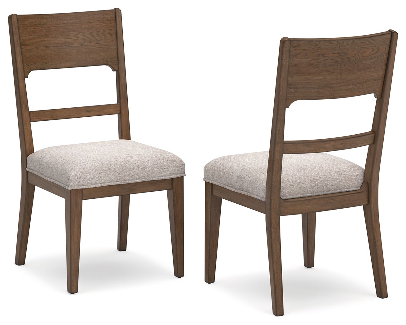Cabalynn - Dining Uph Side Chair (Set of 2) - Oatmeal / Light Brown - Best Buy Furniture