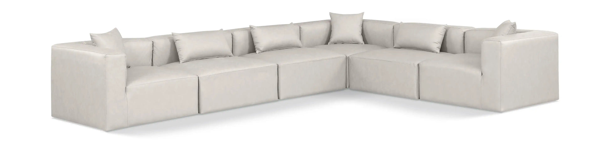 Cube - 6 Piece Modular Corner Sectional - Best Buy Furniture