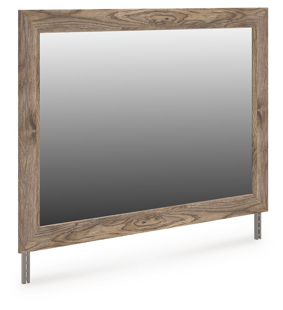 Rusticott - Bedroom Mirror - Brown - Best Buy Furniture