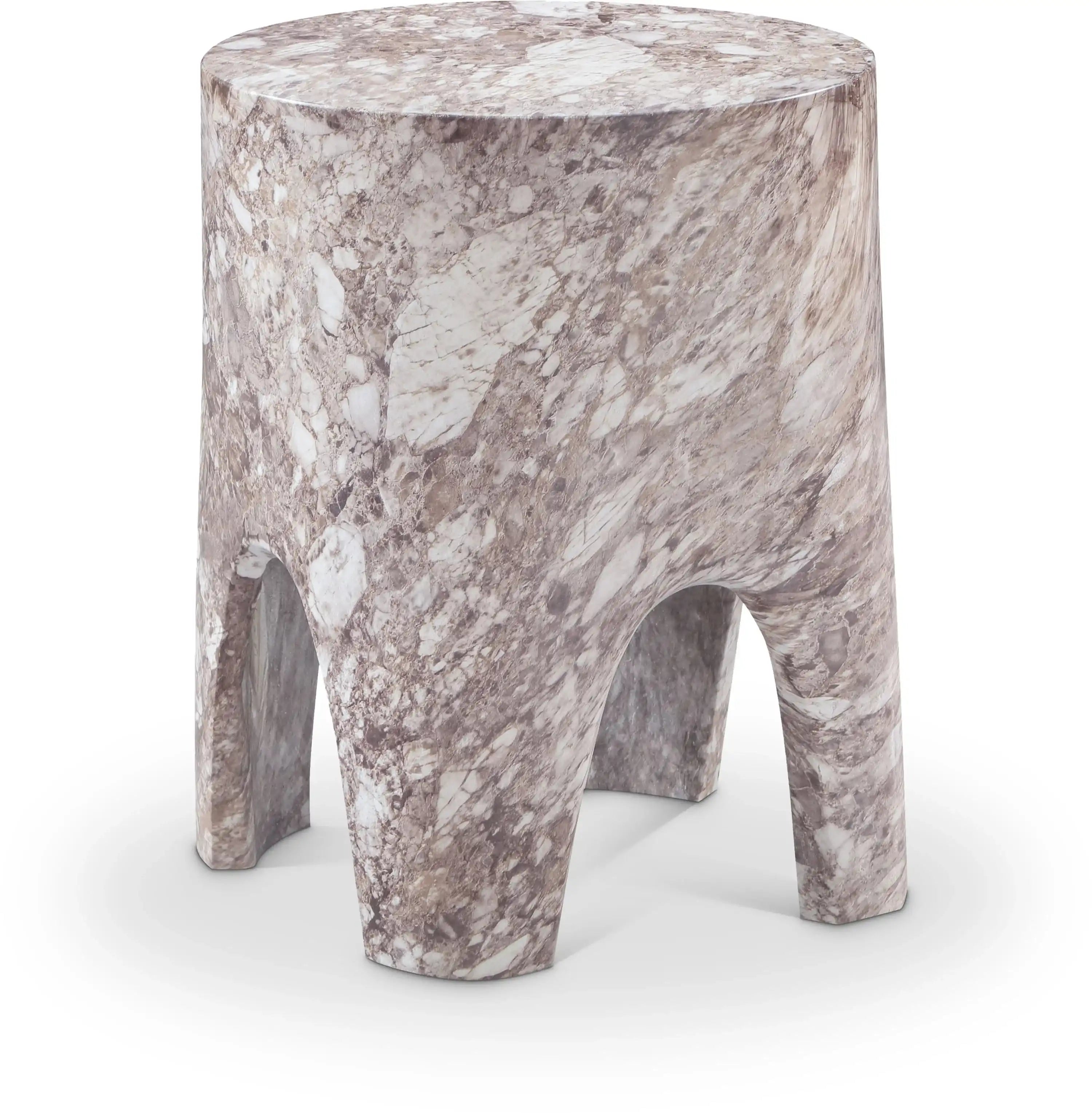 Foligno - Concrete End Table - Best Buy Furniture