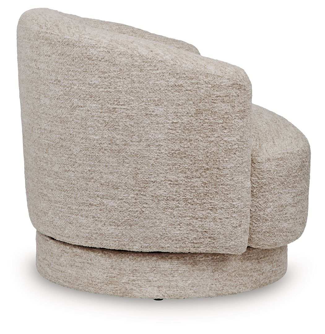 Wardsor - Swivel Chair - Stone - Best Buy Furniture