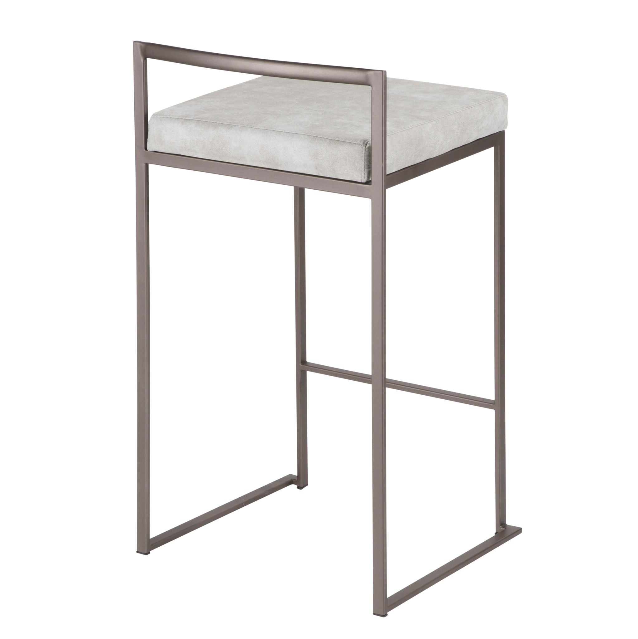 Fuji - Industrial Stackable Counter Stool Elegant Design - Best Buy Furniture