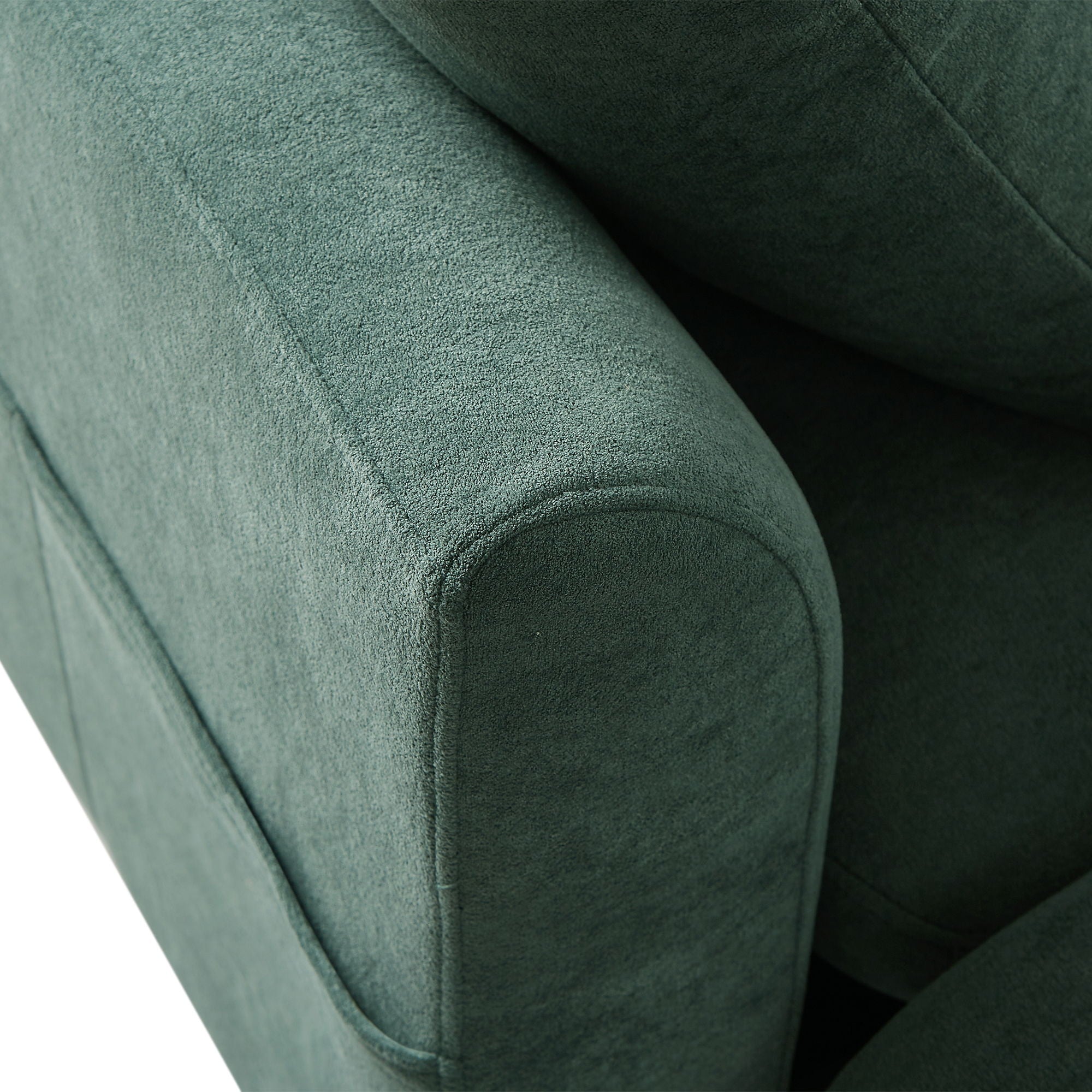 Upholstered L Shaped Sectional Sofa With Storage, Movable Ottoman, And 6 Throw Pillows - Best Buy Furniture