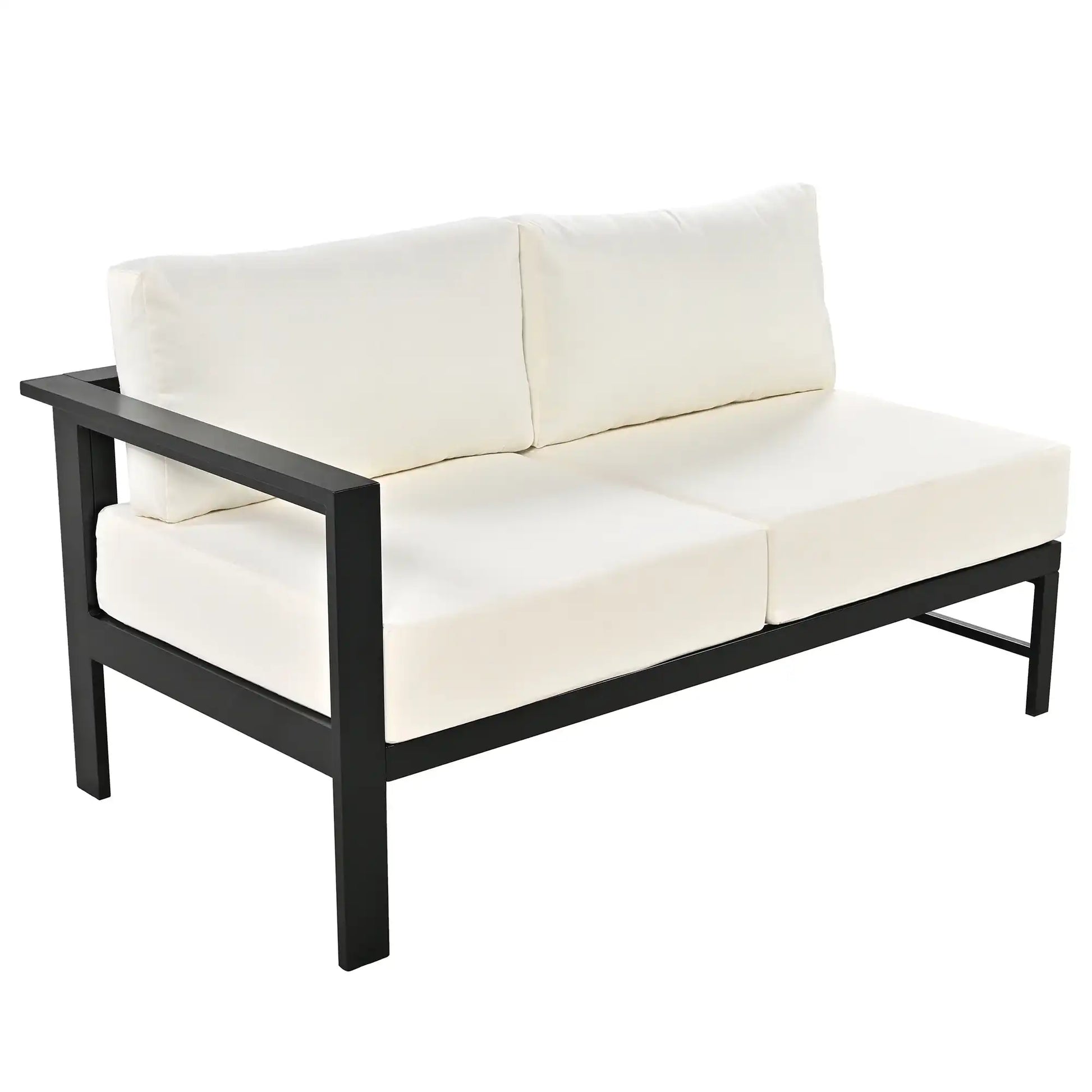 U-shaped multi-person outdoor sofa set, suitable for gardens, backyards, and balconies. - Best Buy Furniture
