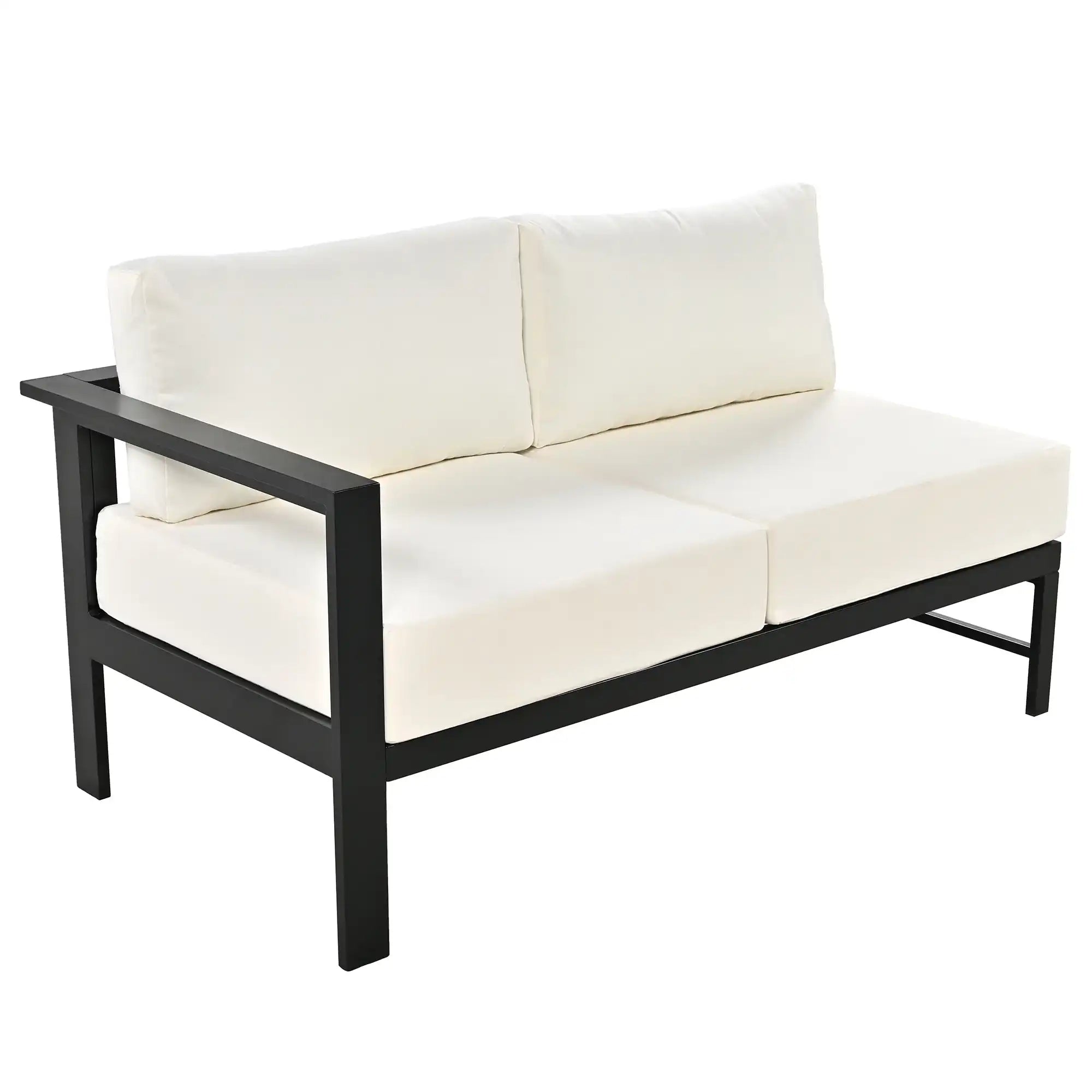 U-shaped multi-person outdoor sofa set, suitable for gardens, backyards, and balconies. - Best Buy Furniture