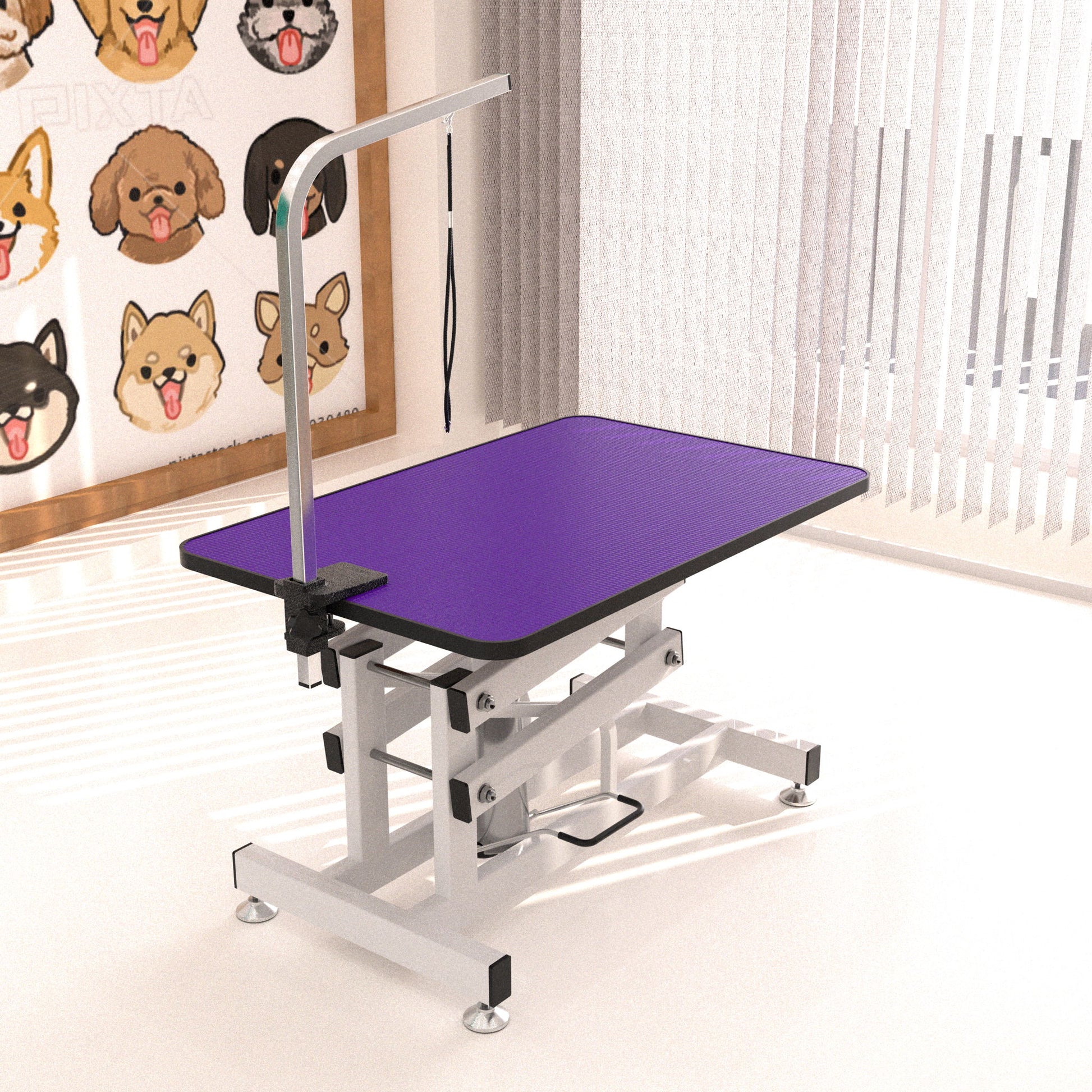 Hydraulic Pet Grooming Table - Best Buy Furniture