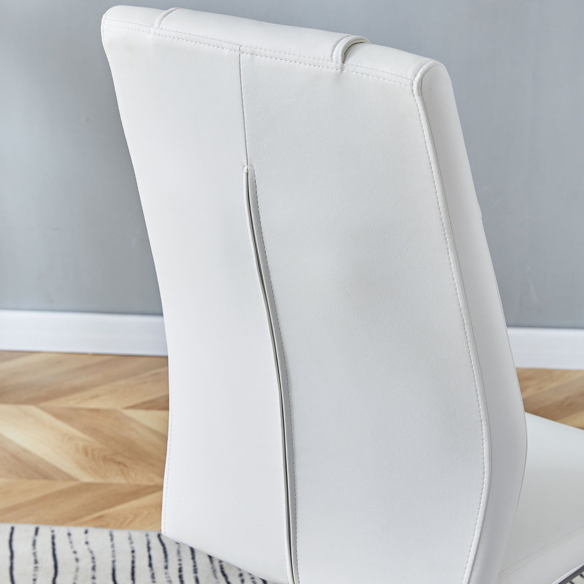 Modern Dining Chairs With Padded Seat, Metal Legs - Best Buy Furniture