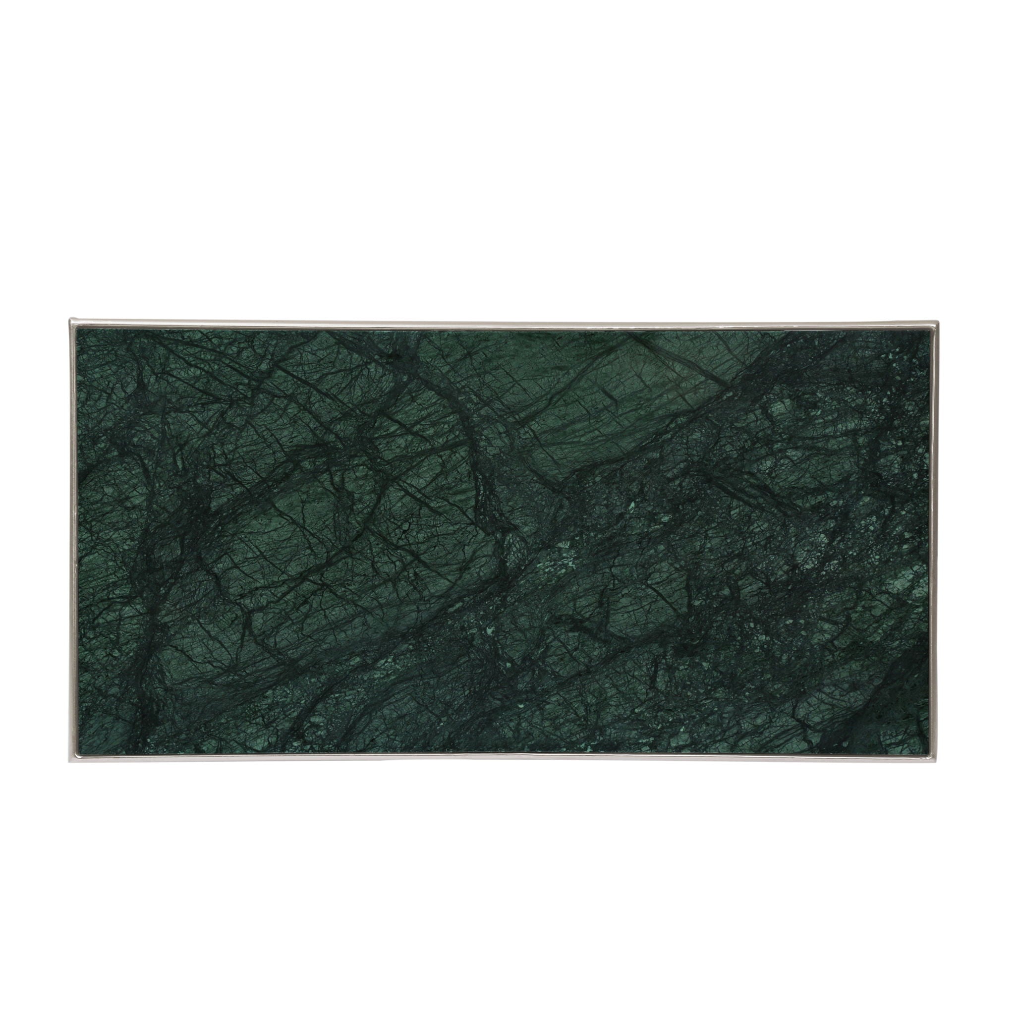 Modern Glam Marble Coffee Table With Gold Base - Green - Best Buy Furniture