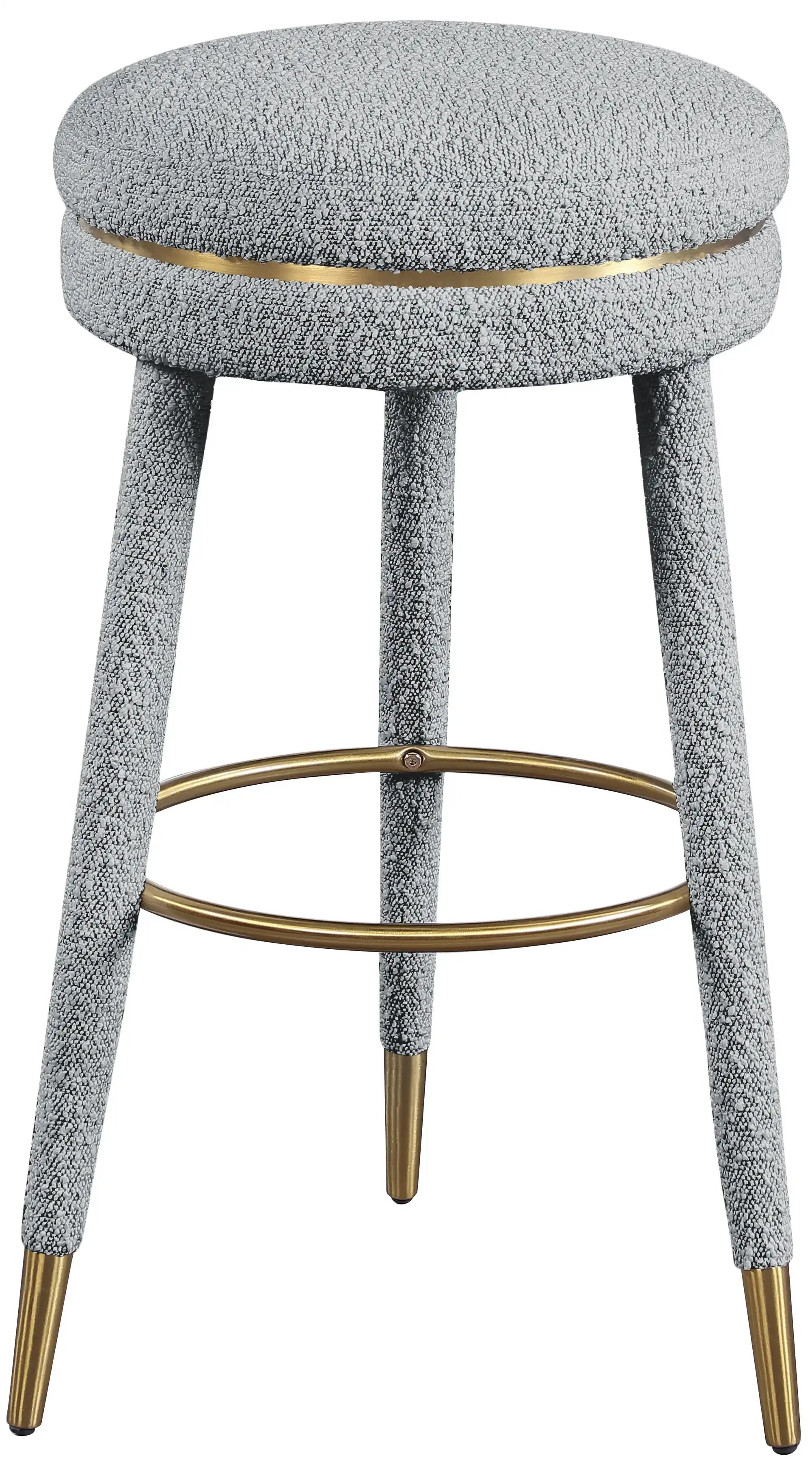 Coral - Bar Stool - Gray - Best Buy Furniture