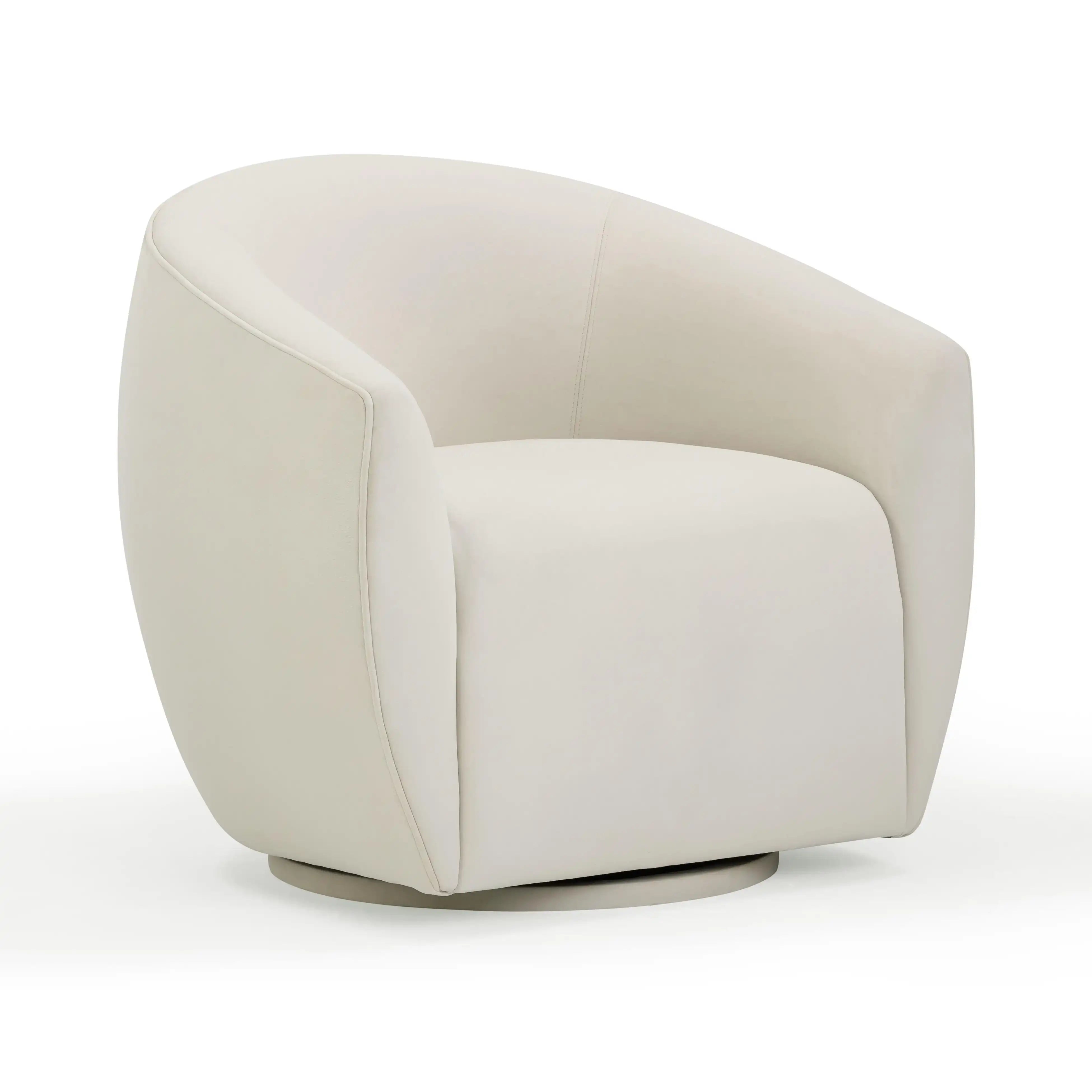 Jordan - Velvet Swivel Chair - Best Buy Furniture
