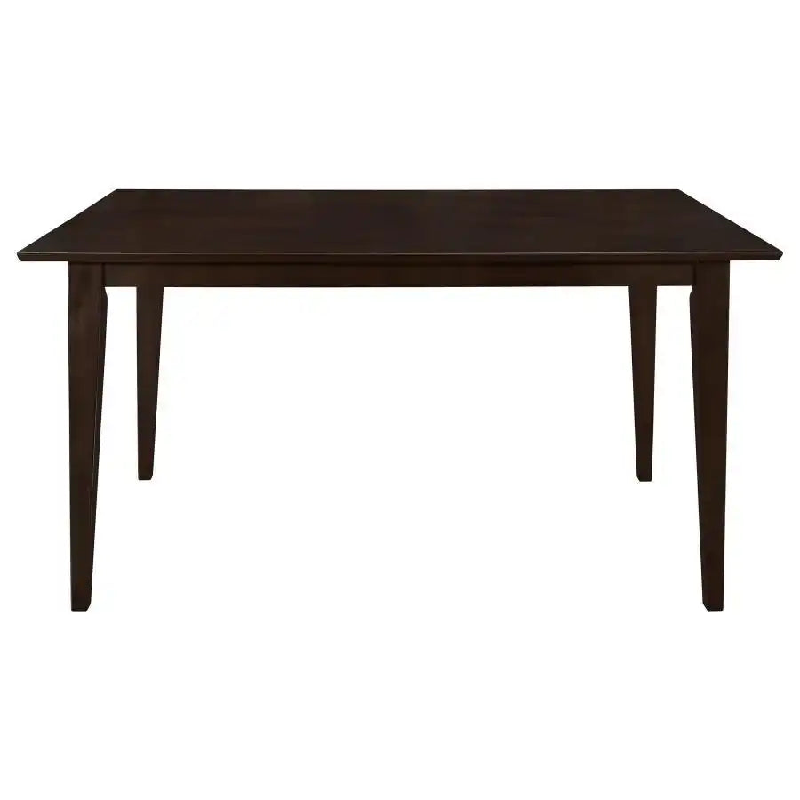 Gabriel - 5 Piece 59" Rectangular Dining Set - Cappuccino - Best Buy Furniture