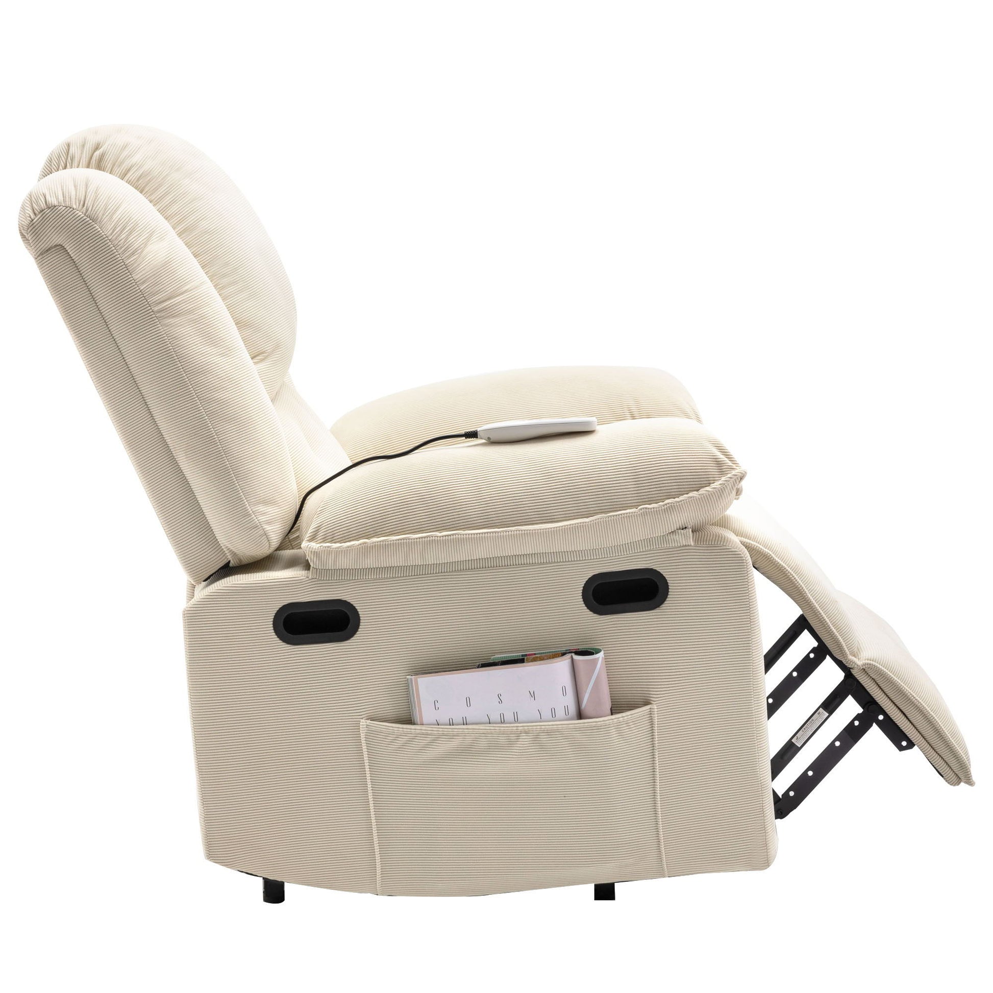 Massage Recliner Power Lift Chair With Adjustable Massage And Heating Function - Best Buy Furniture