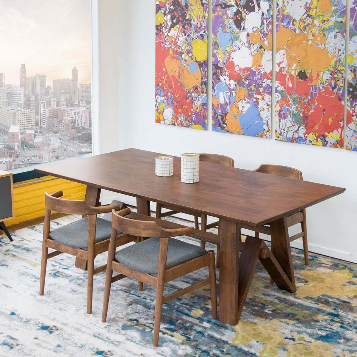 Trimont - Dining Table - Walnut - Best Buy Furniture