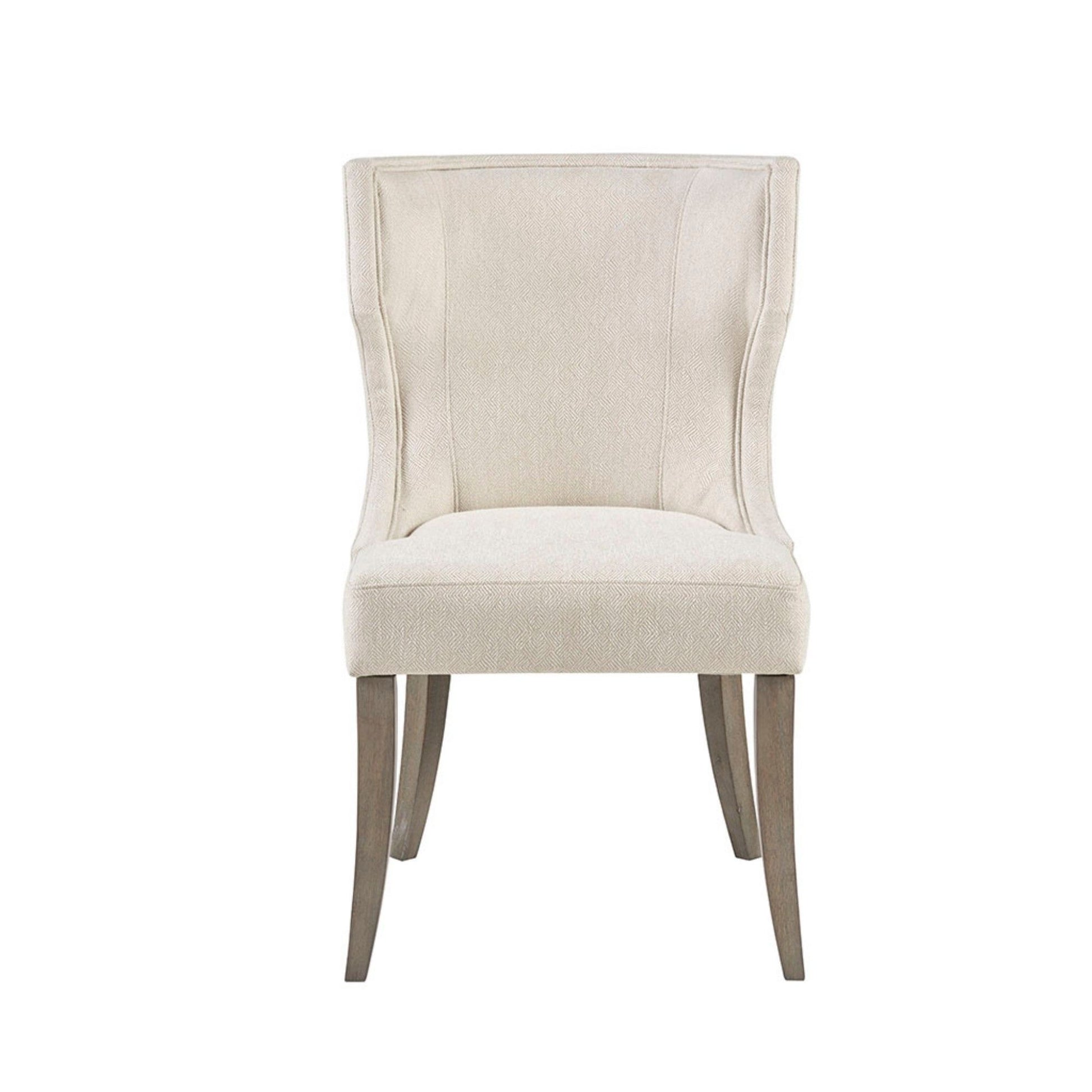 Elegant Design Dining Chair Polyester - Cream - Best Buy Furniture