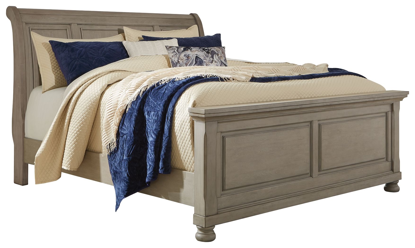 Lettner - Sleigh Bed Set - Best Buy Furniture