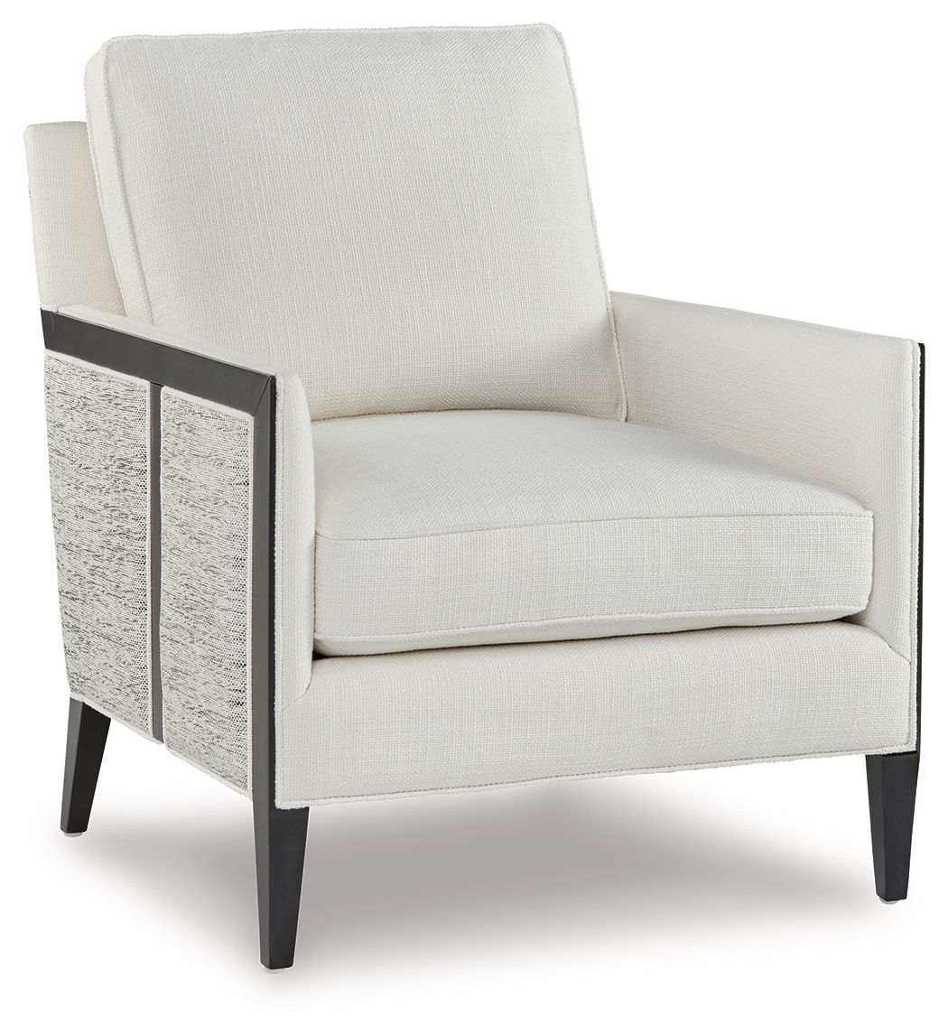 Ardenworth - Accent Chair - Black / Ivory - Best Buy Furniture
