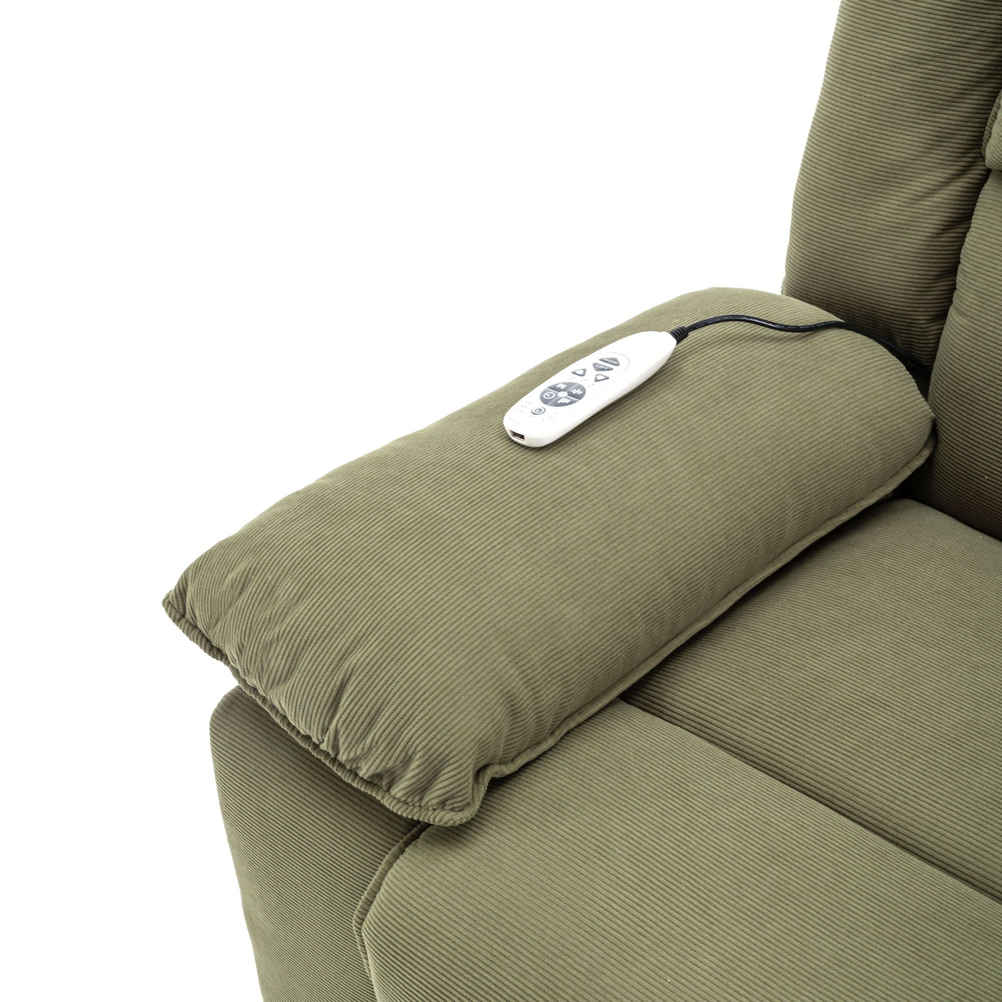 Massage Recliner Power Lift Chair With Adjustable Massage And Heating Function