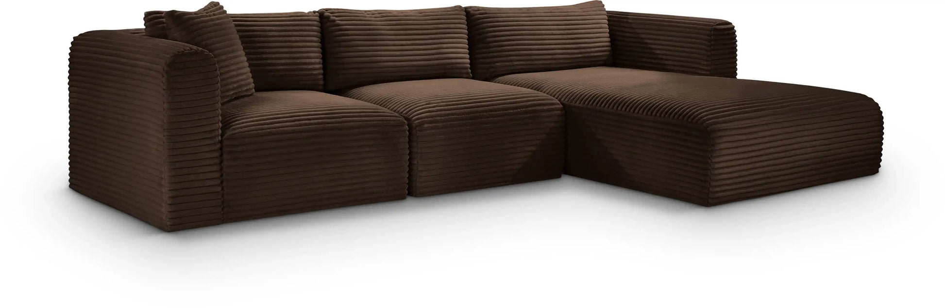 Shaggy - 3 Piece Modular Sectional - Best Buy Furniture