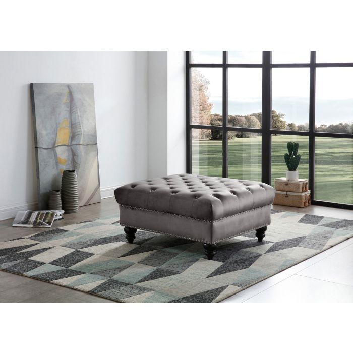Soft Charming Traditional Ottoman - Best Buy Furniture