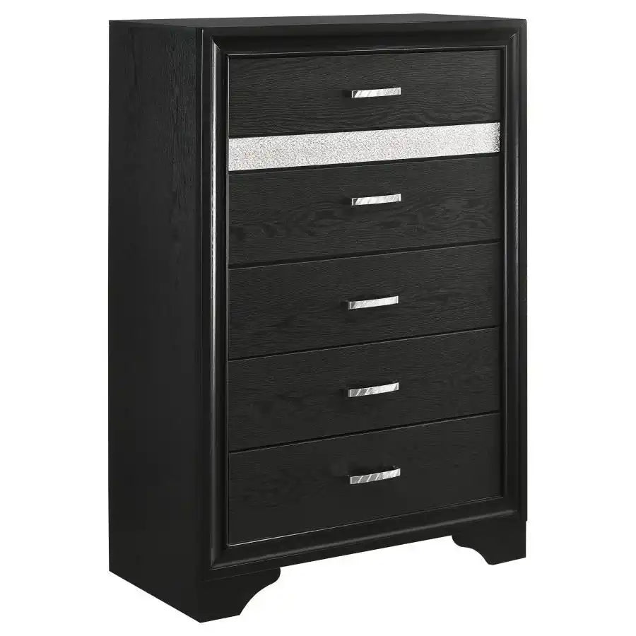 Miranda - 5-Drawer Bedroom Chest - Best Buy Furniture