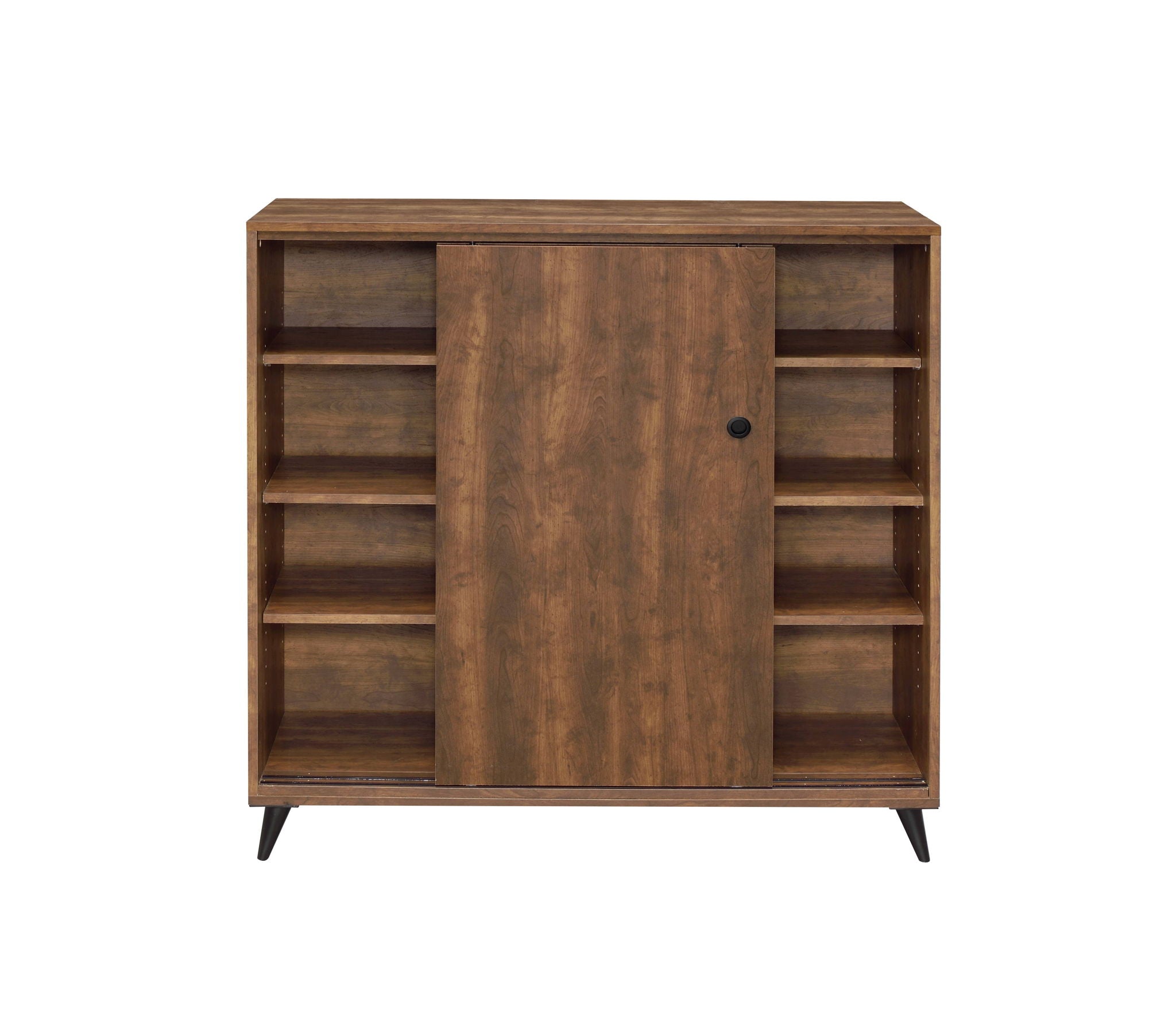 Waina - Shoe Cabinet - Oak - Best Buy Furniture