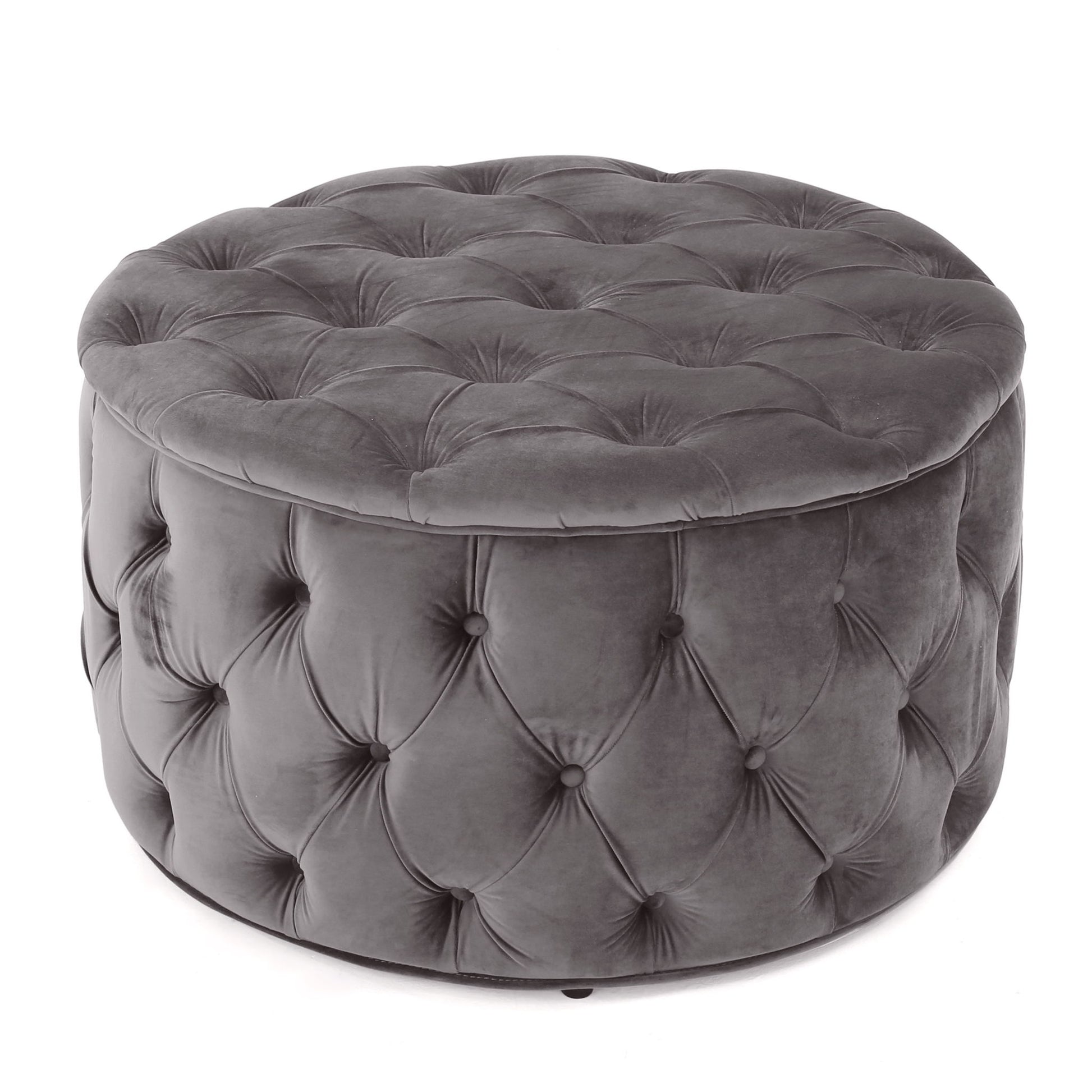 Modern Glam Ottoman Velvet - Best Buy Furniture