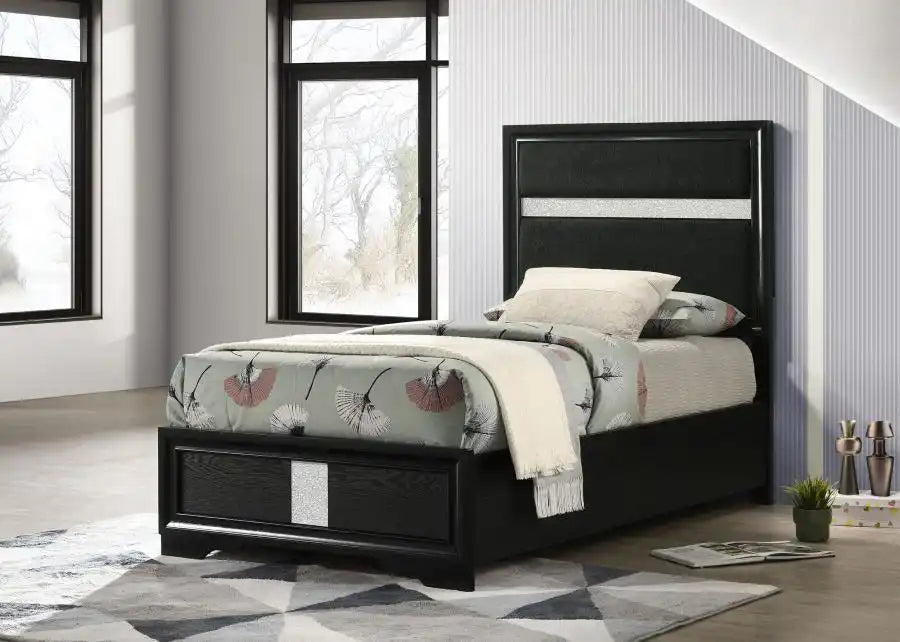 Miranda - Upholstered Panel Bed - Best Buy Furniture