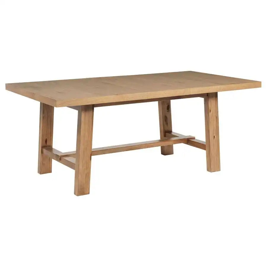 Middleton - Extension Leaf Dining Table - Natural Brown - Best Buy Furniture