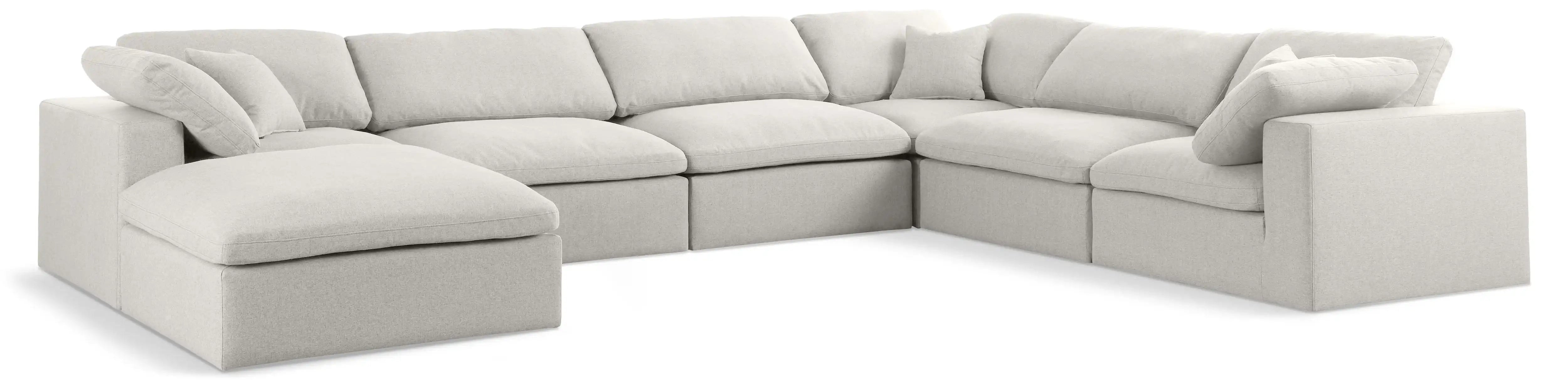 Serene - 7 Piece Modular Sectional - Best Buy Furniture