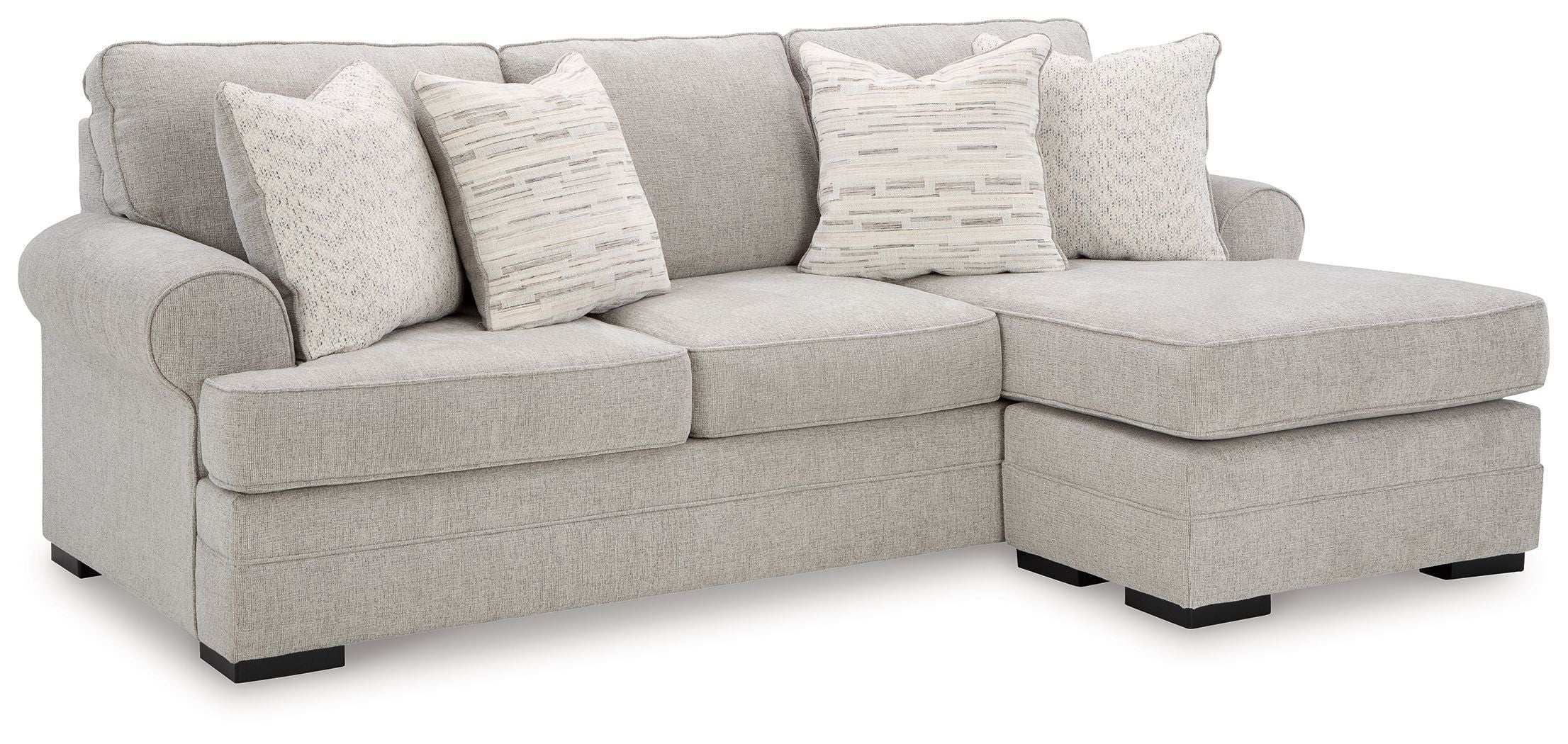 Eastonbridge - Sofa Chaise - Shadow - Best Buy Furniture