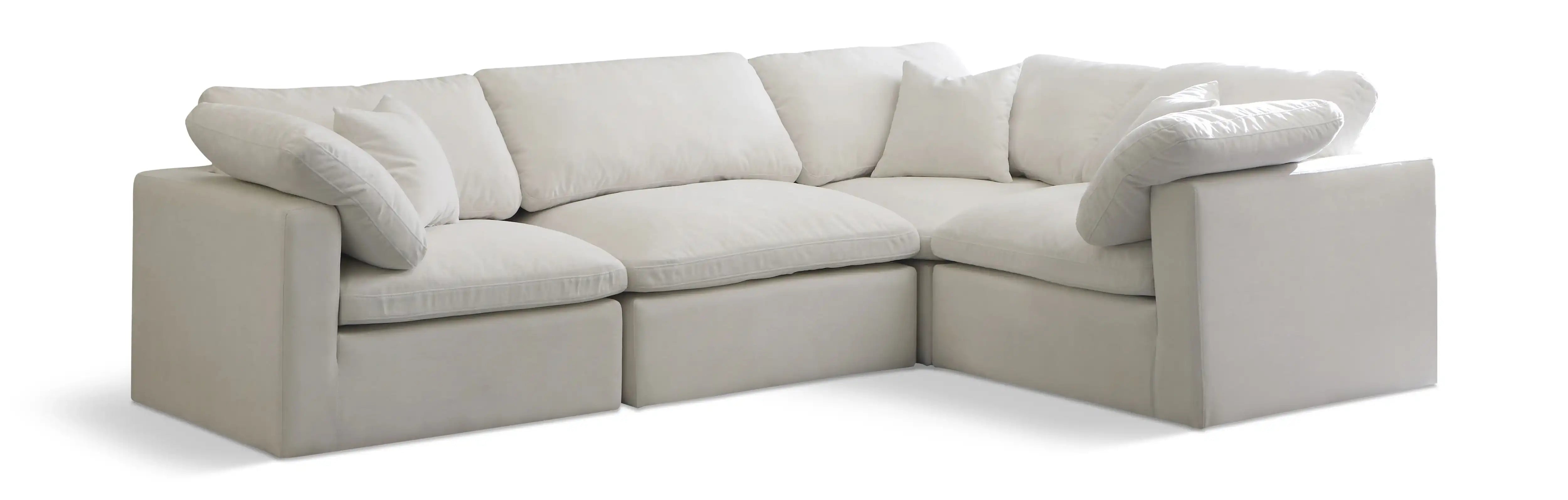 Plush - 4 Piece Modular Sectional - Best Buy Furniture