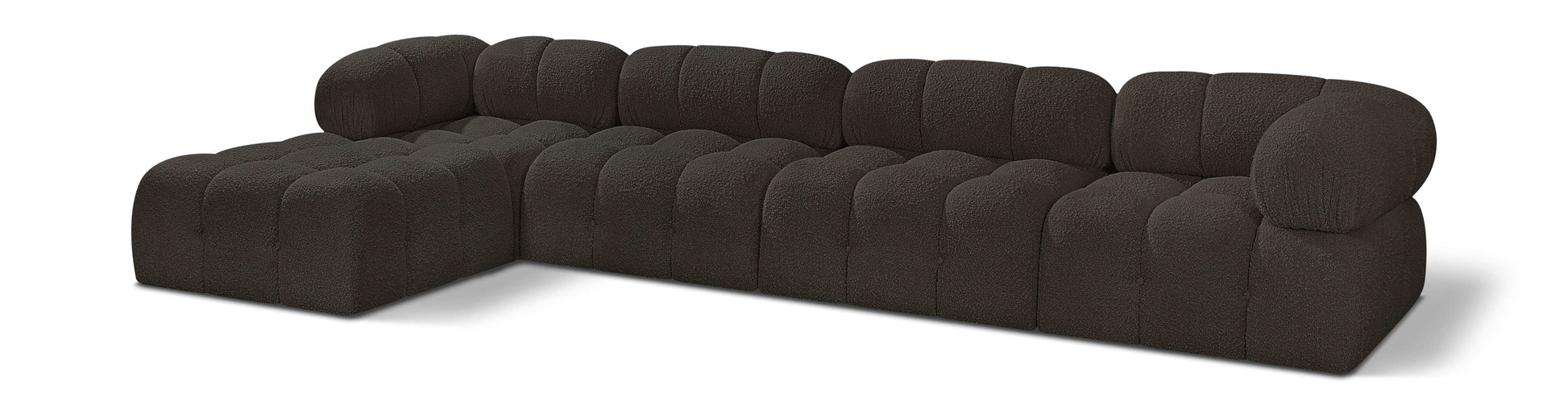 Ames - 5 Piece Fabric Modular Sectional - Best Buy Furniture