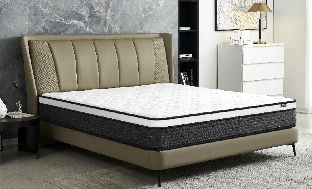 10" Hybrid Pillow Top Mattress A Box With Breathable And Hypoallergenic Design, Medium Firm For Lumbar Support - Best Buy Furniture
