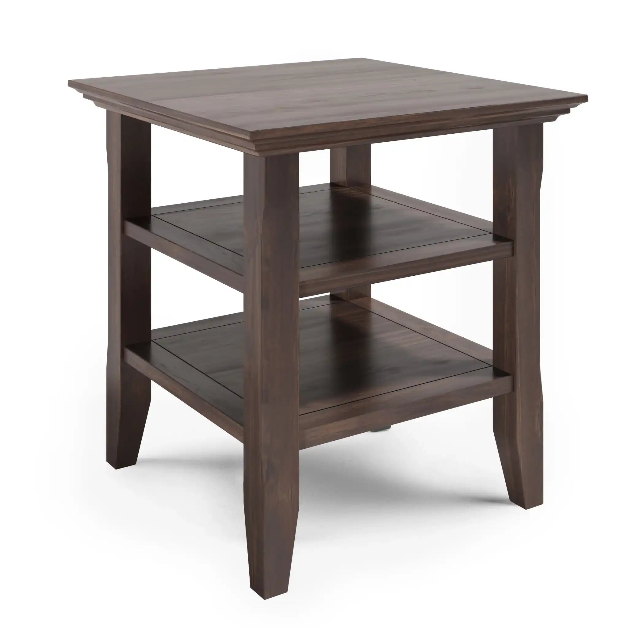 Acadian - End Table - Warm Walnut Brown - Best Buy Furniture