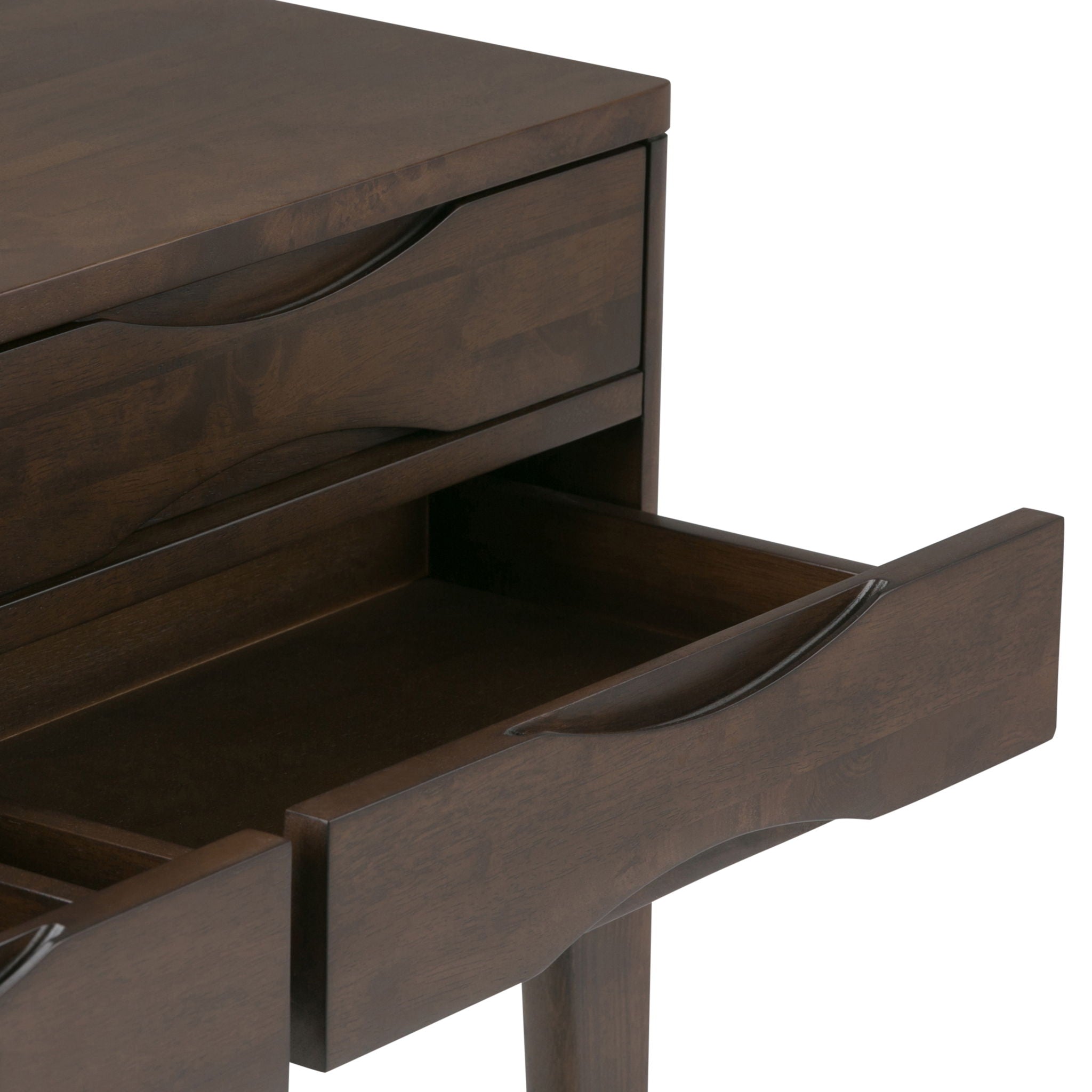 Harper - Hallway Console Table - Walnut Brown - Best Buy Furniture