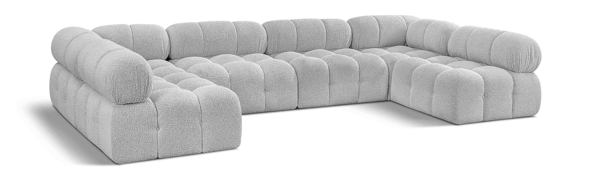 Ames - 6 Piece Fabric Modular Sectional - Best Buy Furniture