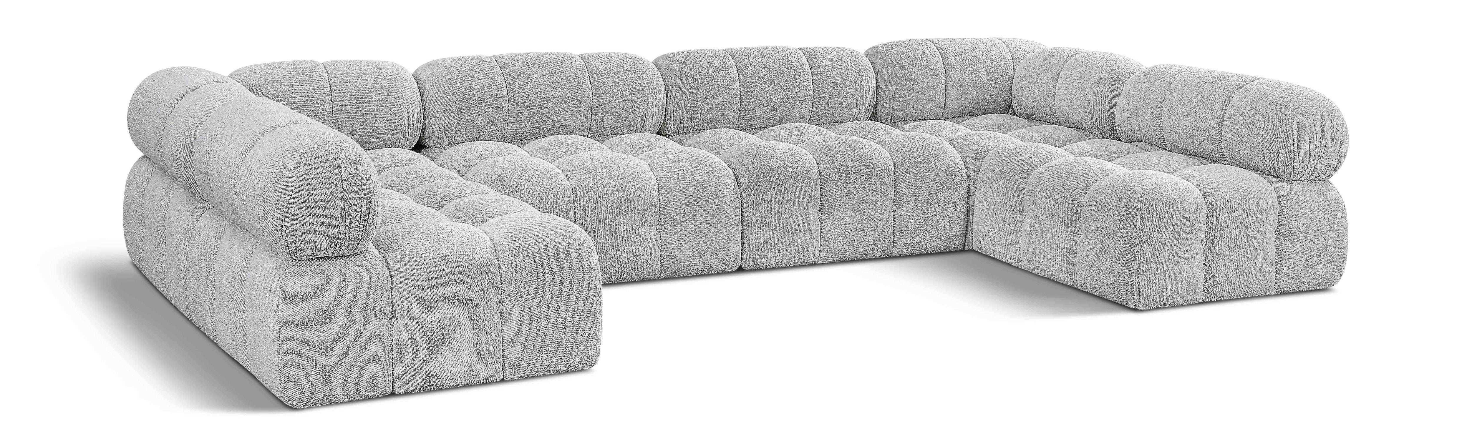 Ames - 6 Piece Fabric Modular Sectional - Best Buy Furniture
