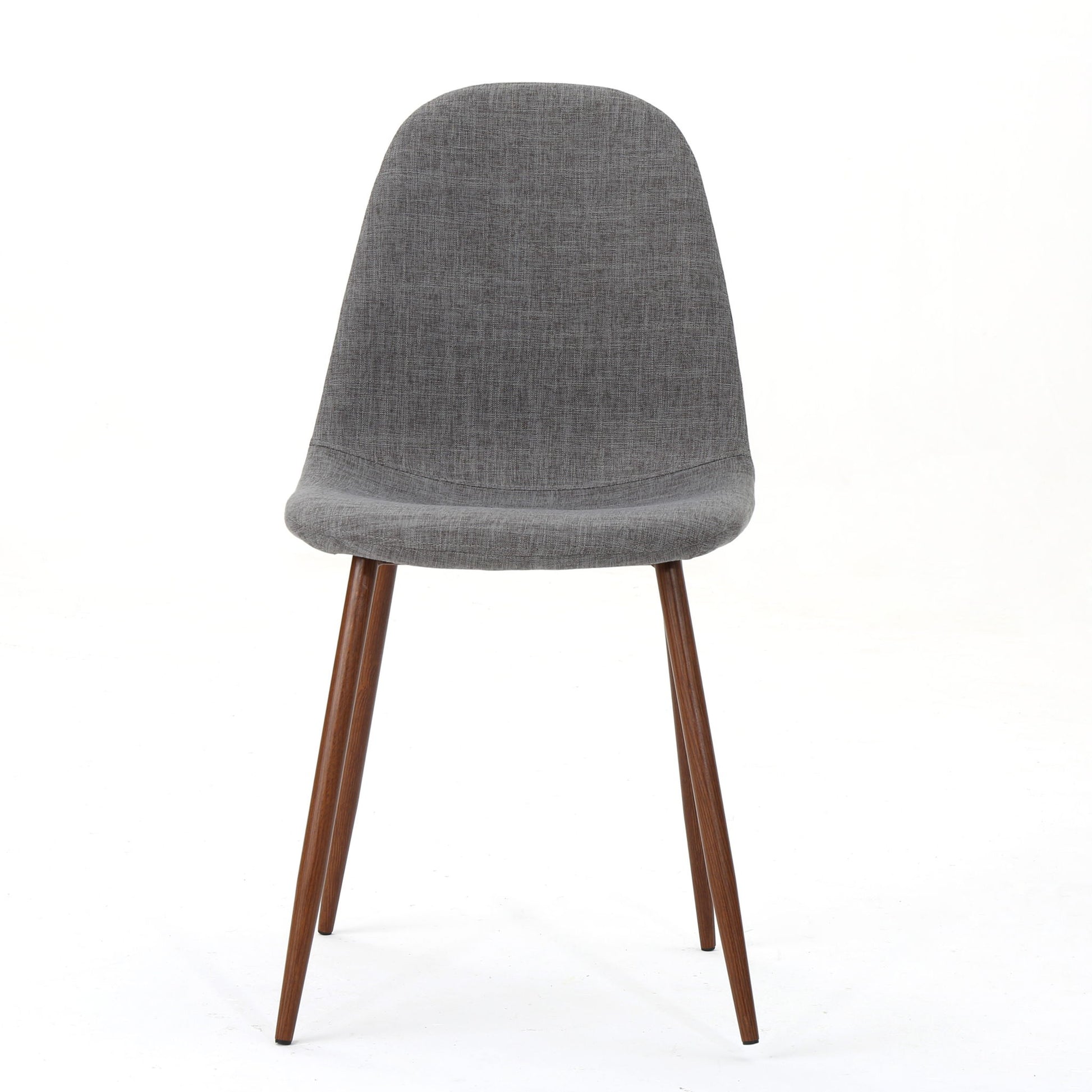 Modern Minimalist Fabric Dining Chair With Iron Legs - Best Buy Furniture