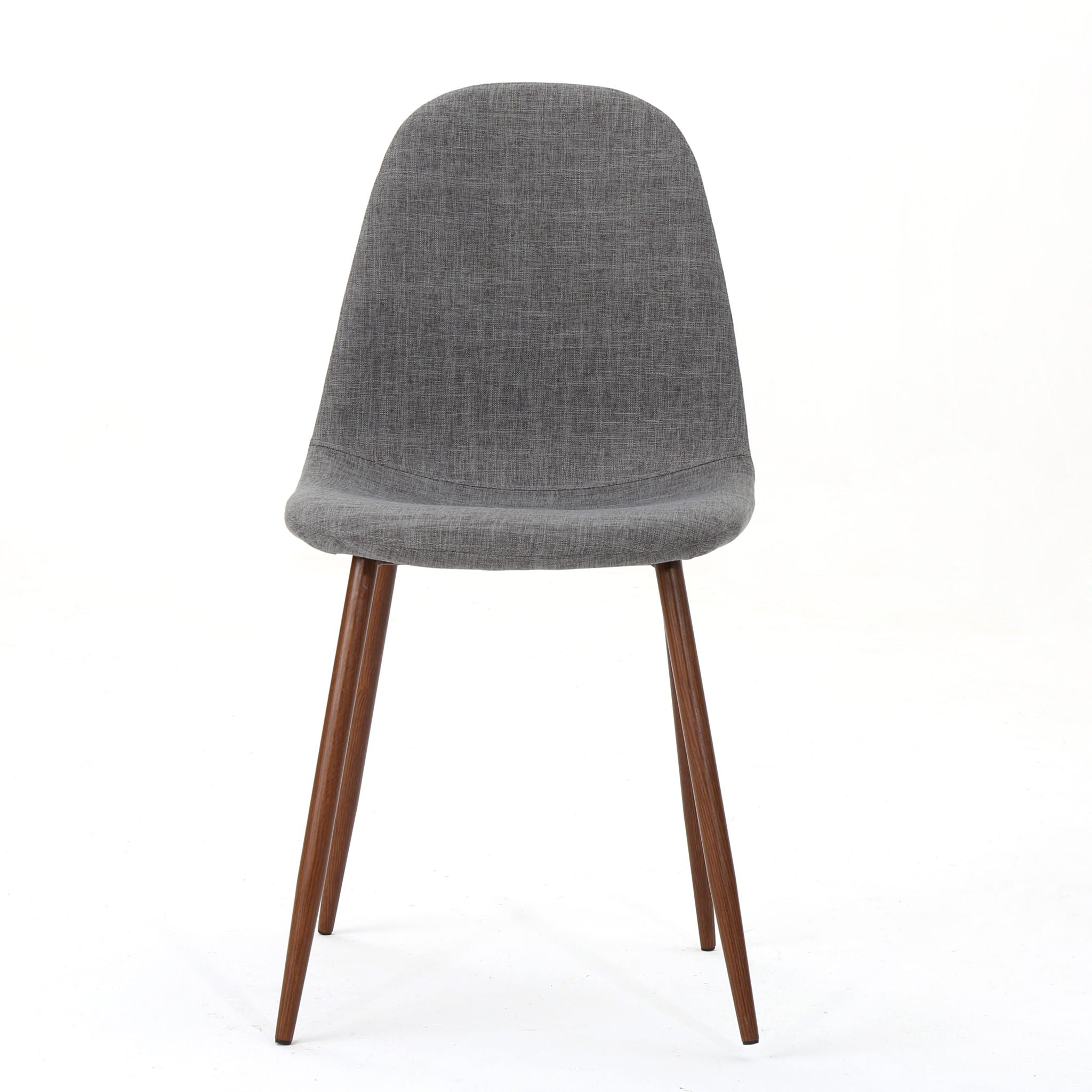 Modern Minimalist Fabric Dining Chair With Iron Legs - Best Buy Furniture