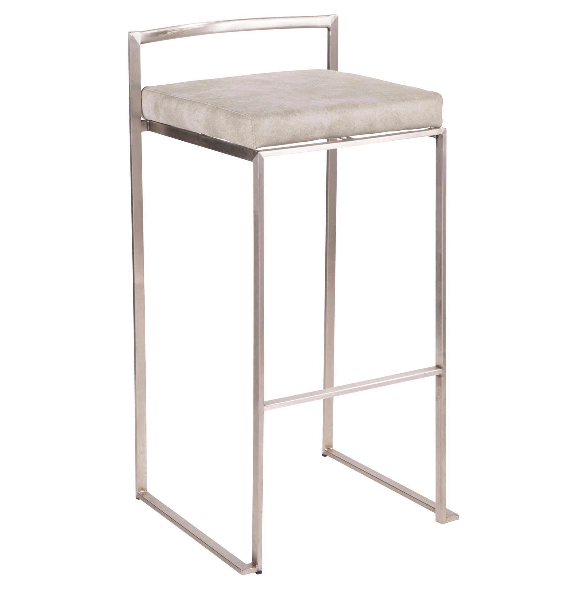 Fuji - Contemporary And Elegant Design Stackable Barstool - Best Buy Furniture