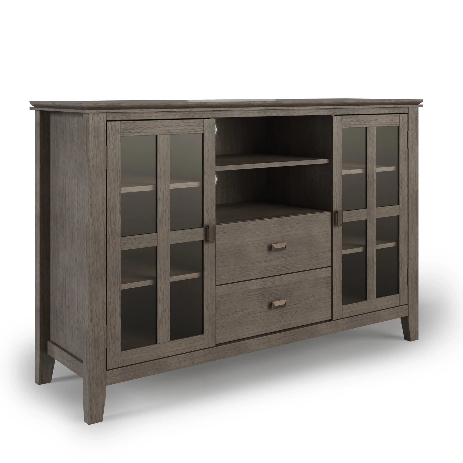 Artisan - Handcrafted, Tall TV Media Stand - Best Buy Furniture